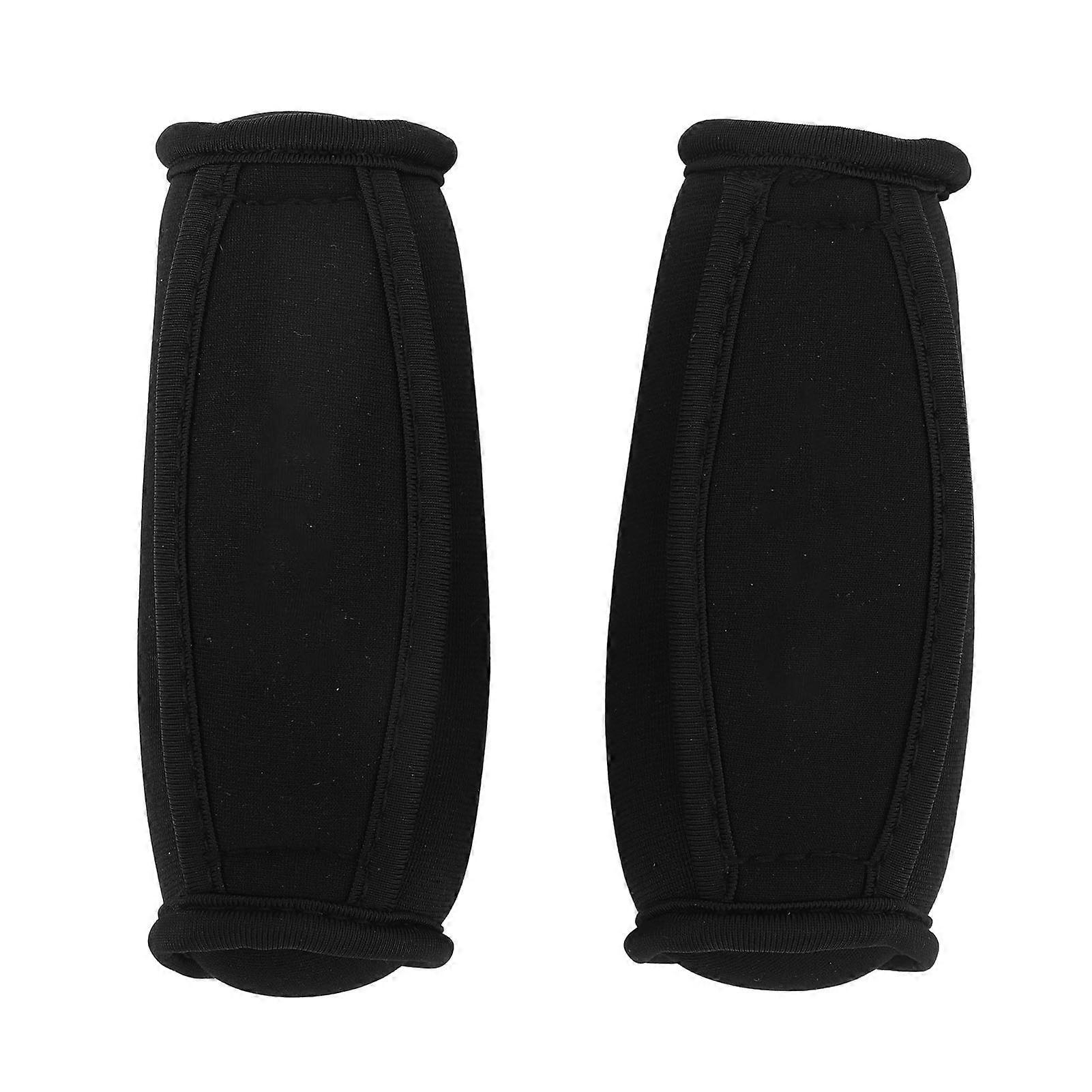 Handheld Soft Dumbbells with Hand Strap Weighted Sandbag Dumbbell for Running Fitness Walking Hand Weights Sets for Men Women Black