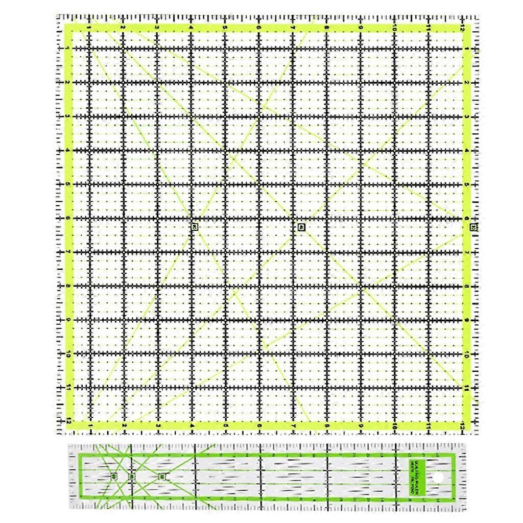Sewing Ruler Quilting Ruler Fabric Cutting Ruler Sewing Measuring Tool