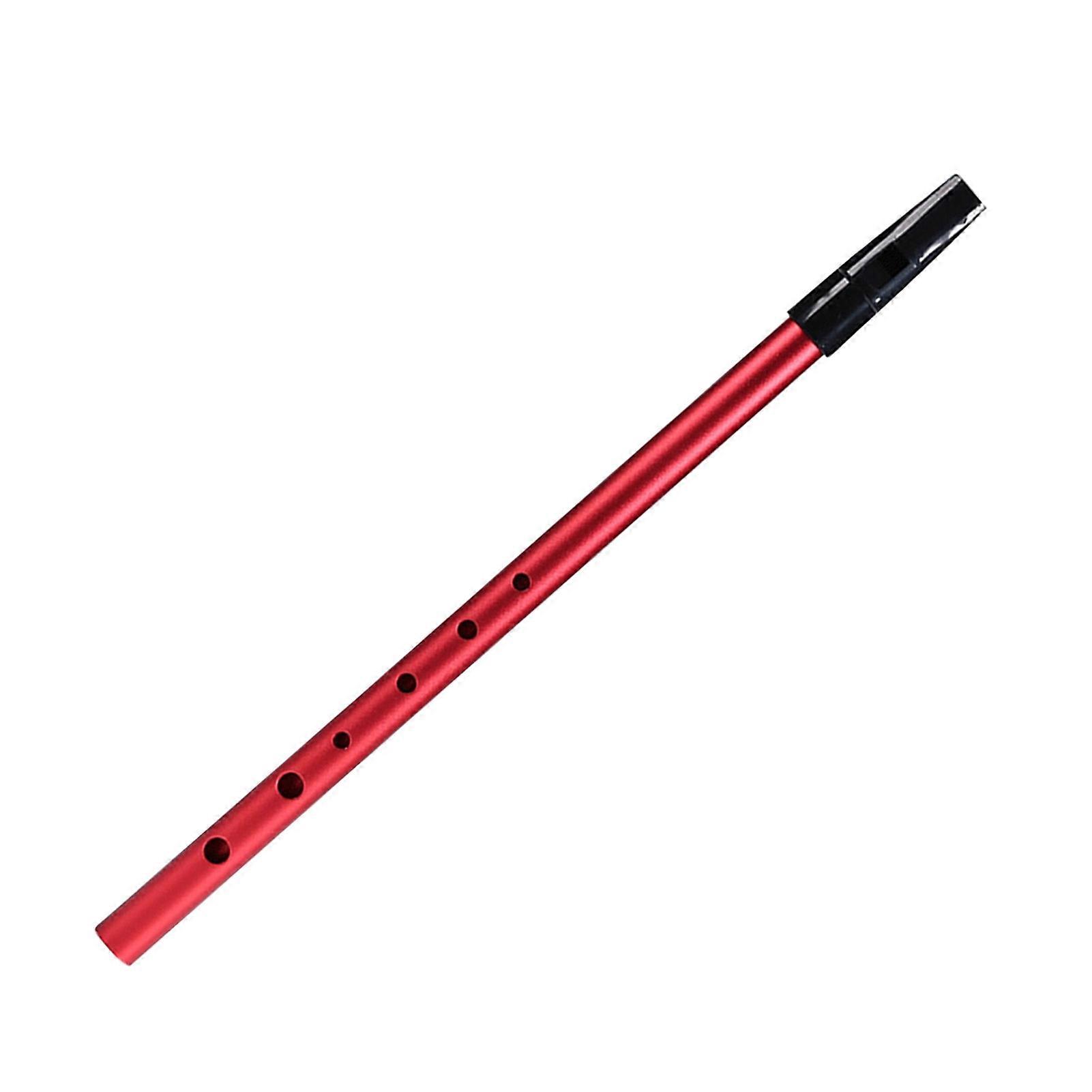 Irish Whistle C Key 6-hole Key of C 6 Holes Flute Penny Whistle Tin Whistle Wind Musical Instruments for Student Beginners Intermediates Experts