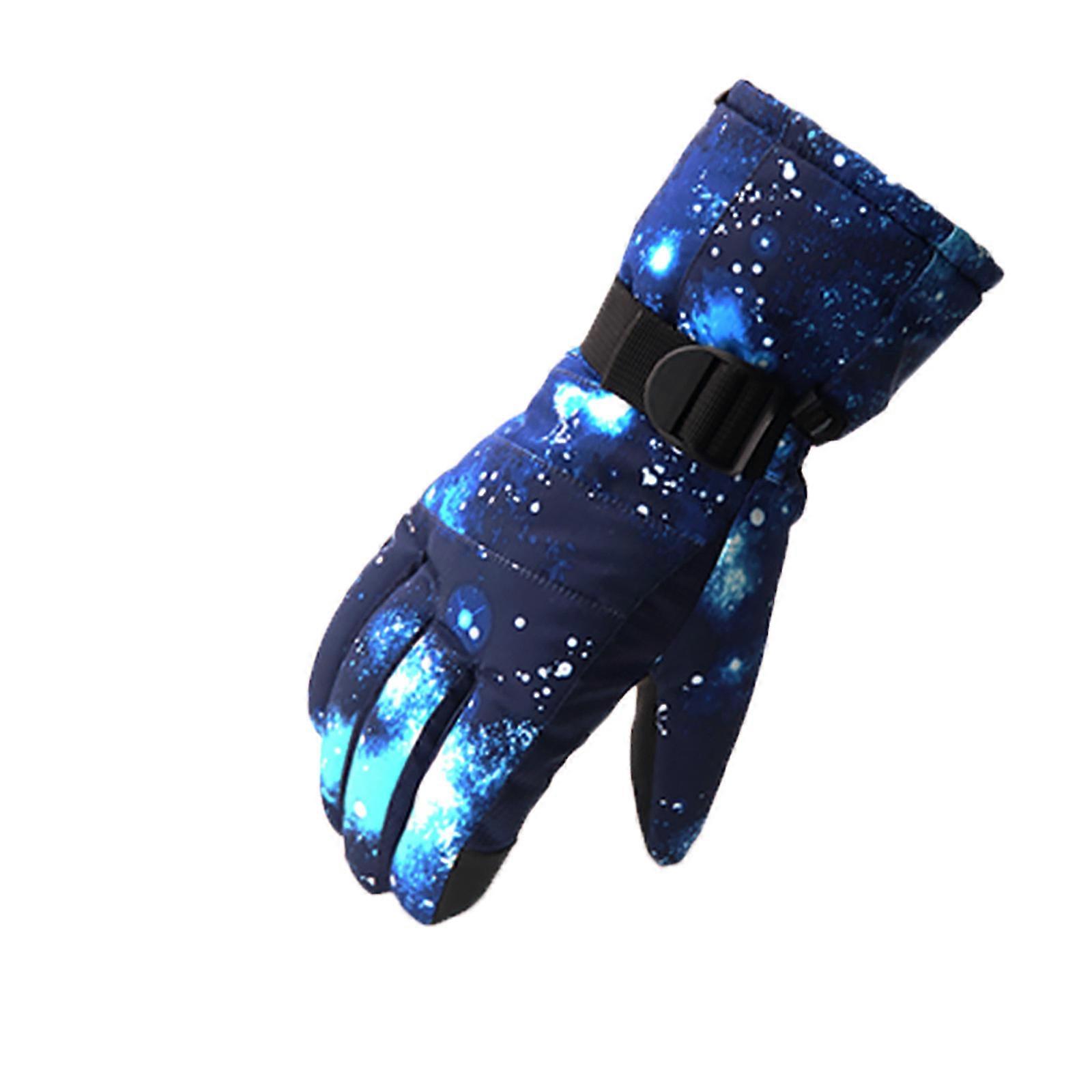 Winter Warm T0uch Screen Outdoor Thickened Cold-proof Ski Gloves AA747