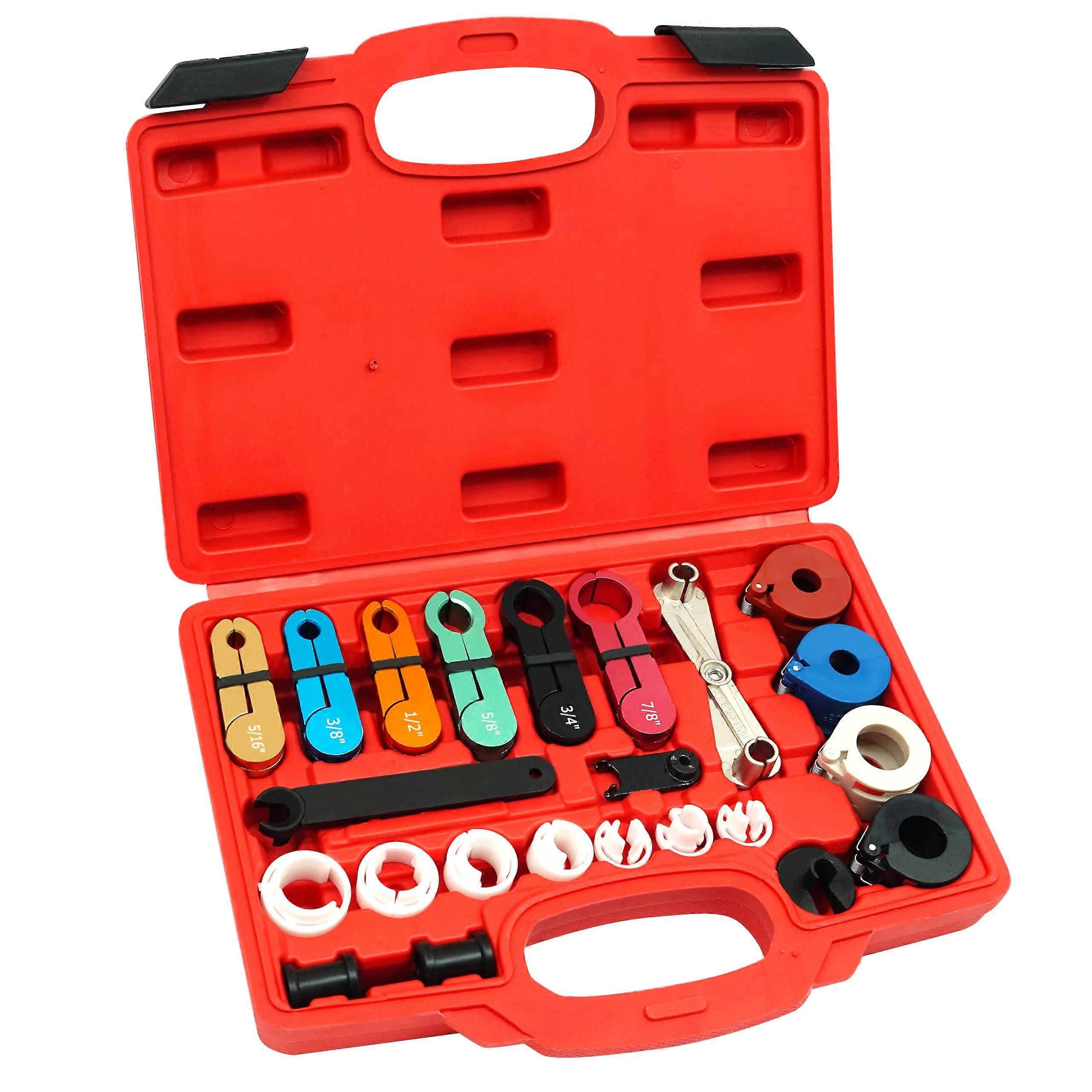 SGT Master Quick Disconnect Tool Set,22pc Line Disconnect Tool Kit for A/C Fuel Transmission