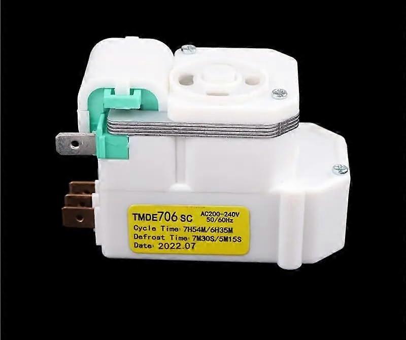 Refrigerator TMDE706SC Defrosting Timer AC 200-240V 50/60Hz Compatible Replacement for Various Refrigeration Models
