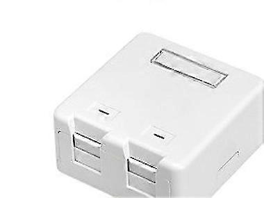 Mounting Box 2Xrj45 Keystone - 127767 Mounting Box 2Xrj45 Keystone