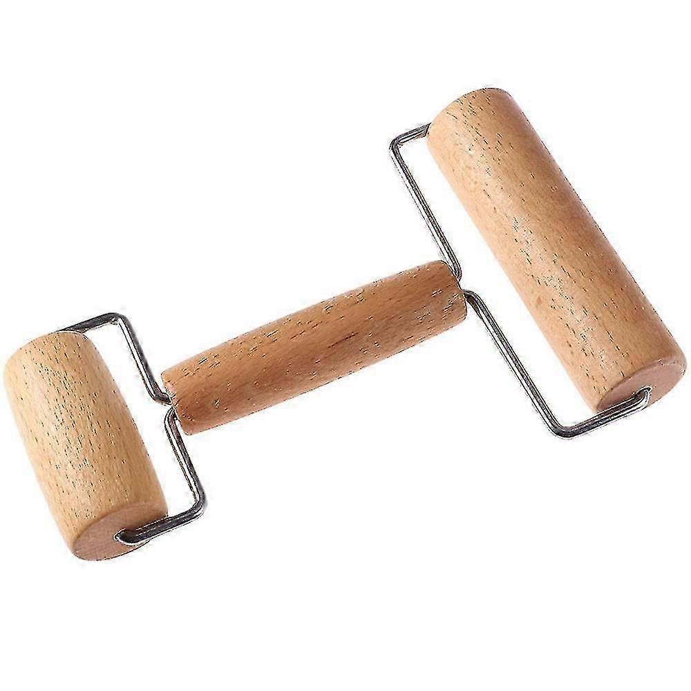 Drevený valček, cesto Roller Pizza Roller Cookie Cake Baking