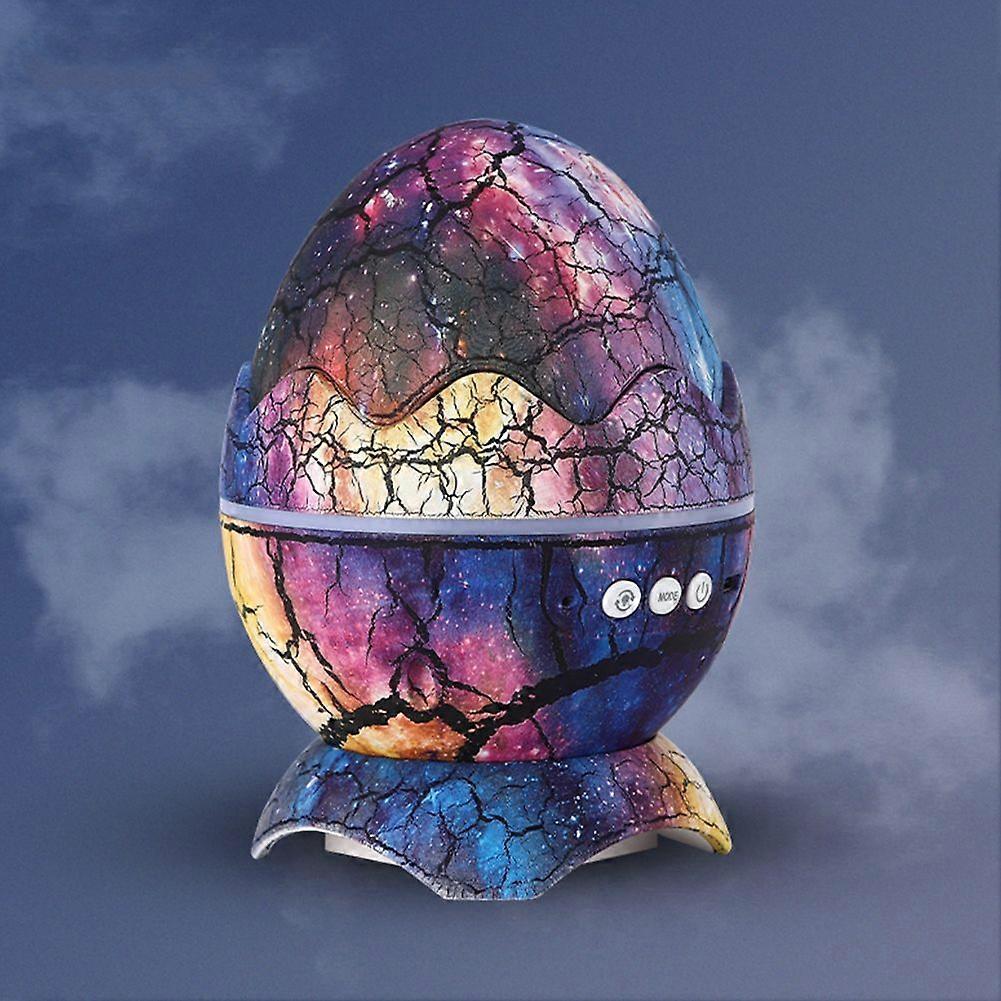 Led Dragon Egg Lamp Dinosaur Eggs Shell Galaxy Starry Projector Bluetooth-compatible Remote Control Night Lights Children Gift
