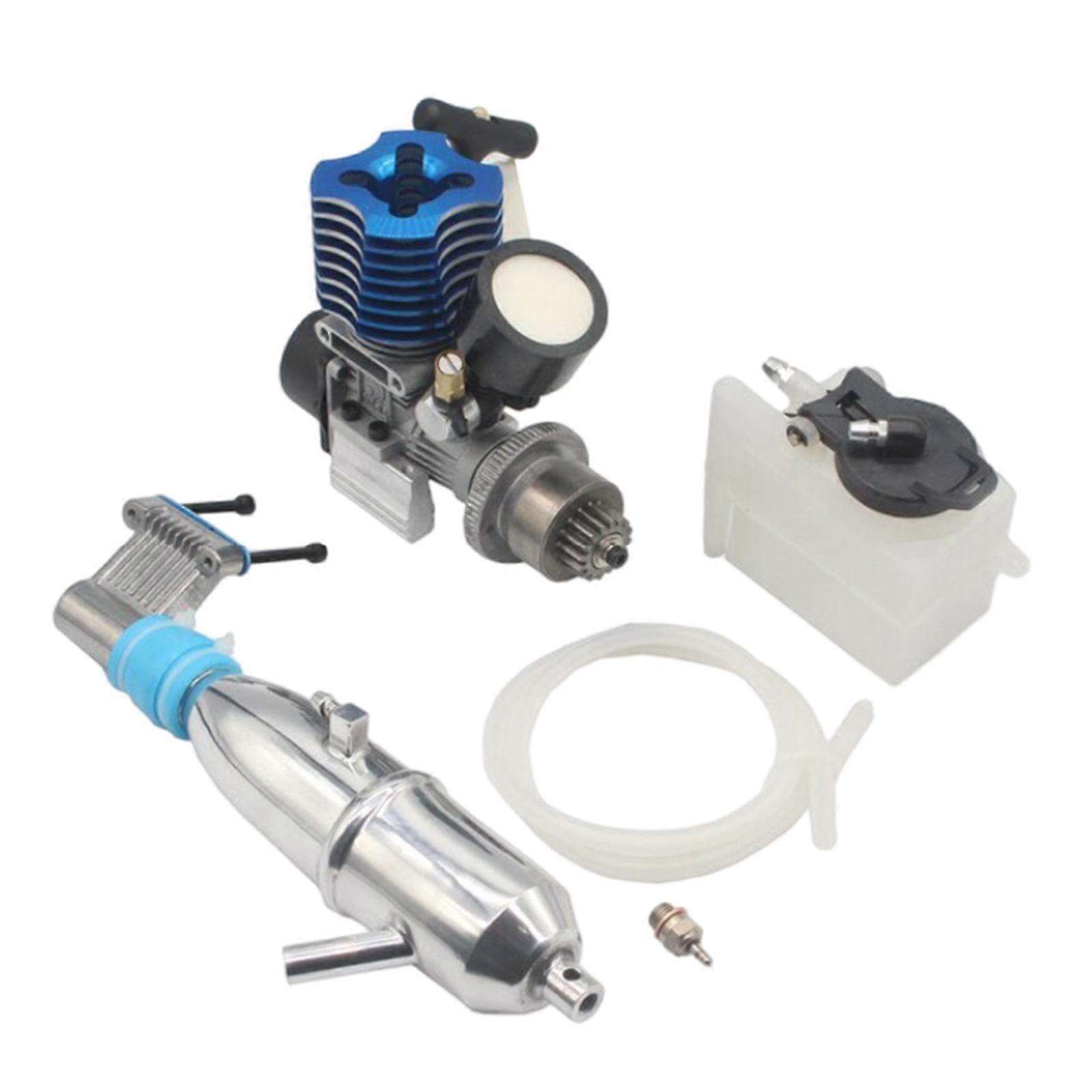 (B) VX-18 Nitro Engine W/pull Starter, Clutch, Muffler, Air Filter, etc. NEW