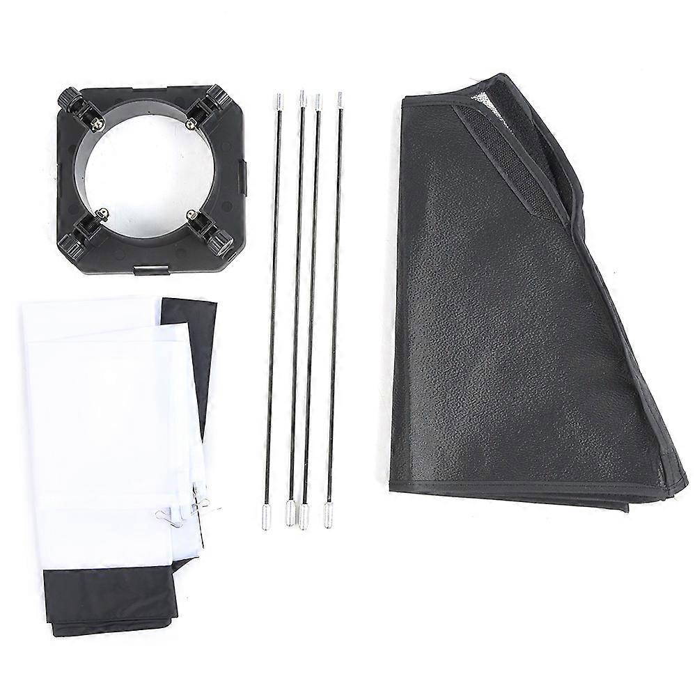 NiceFoto Softbox Diffuser Reflector for TB-250/300 GE-180/250 GY-120/150 Flash Light (S40x40)