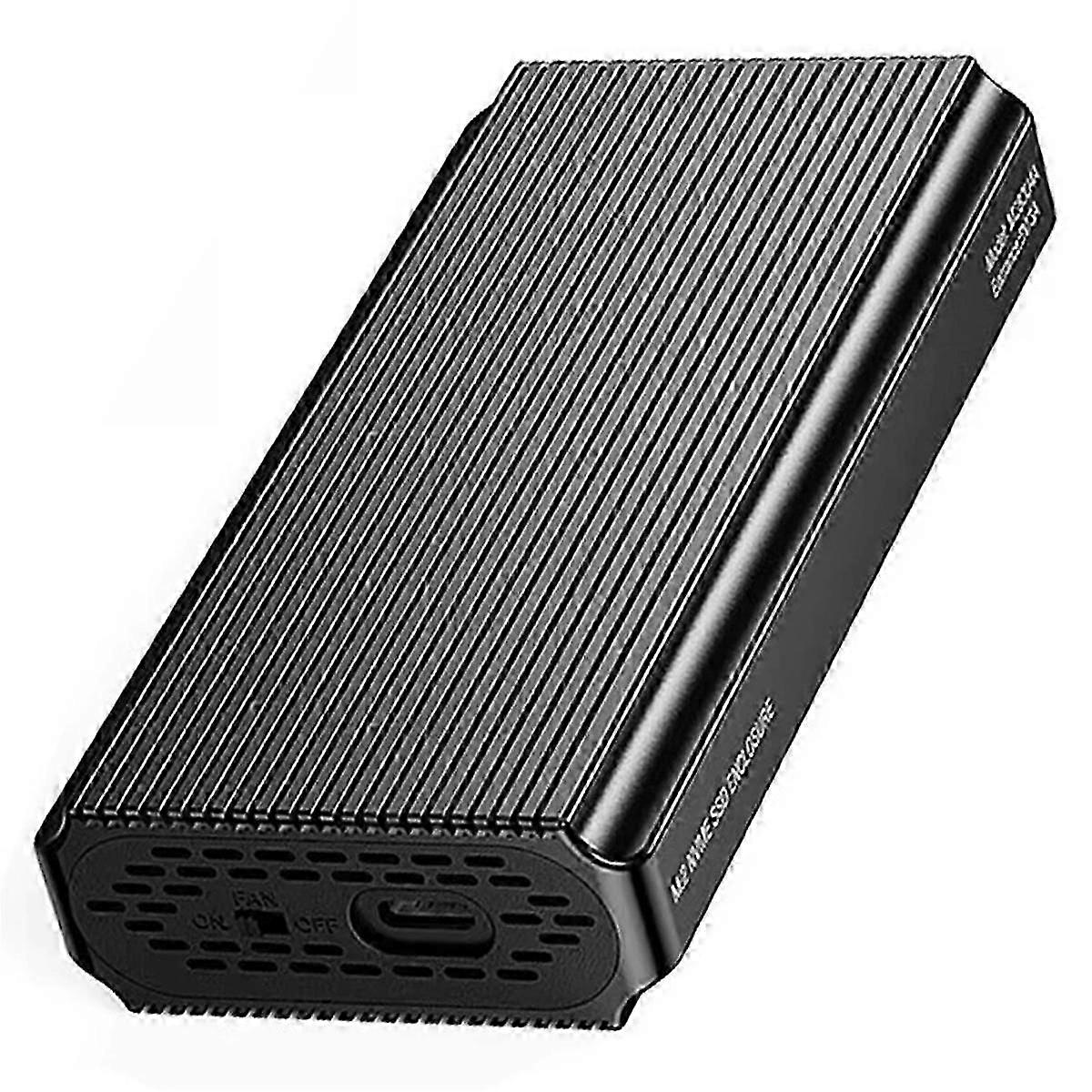 USB 4.0 40Gbps M.2 NVMe SSD Enclosure for 4/3 USB 3.2/3.1/3.0 ASM2464 External Hard Drive Case for
