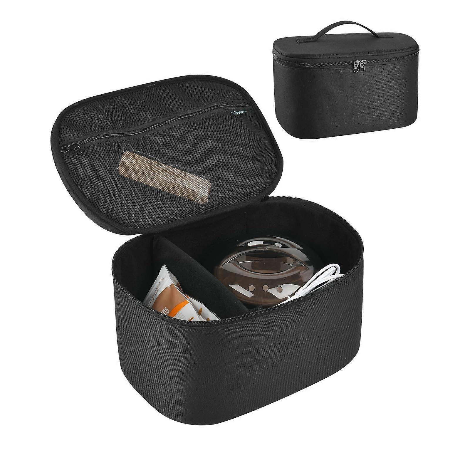 Tress Wellness Digital AllinOne 打蜡套件储物袋用于蜡加热器和熔炉的保护性旅行包(仅限袋子)