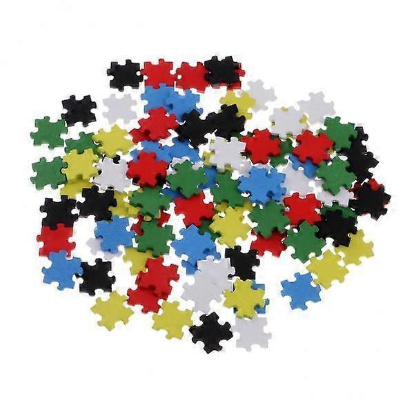 Wooden Puzzle Pieces Bundle for Creative Crafting