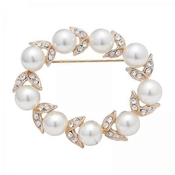 Sparkling Rhinestone Lapel Pin for Elegant Attire