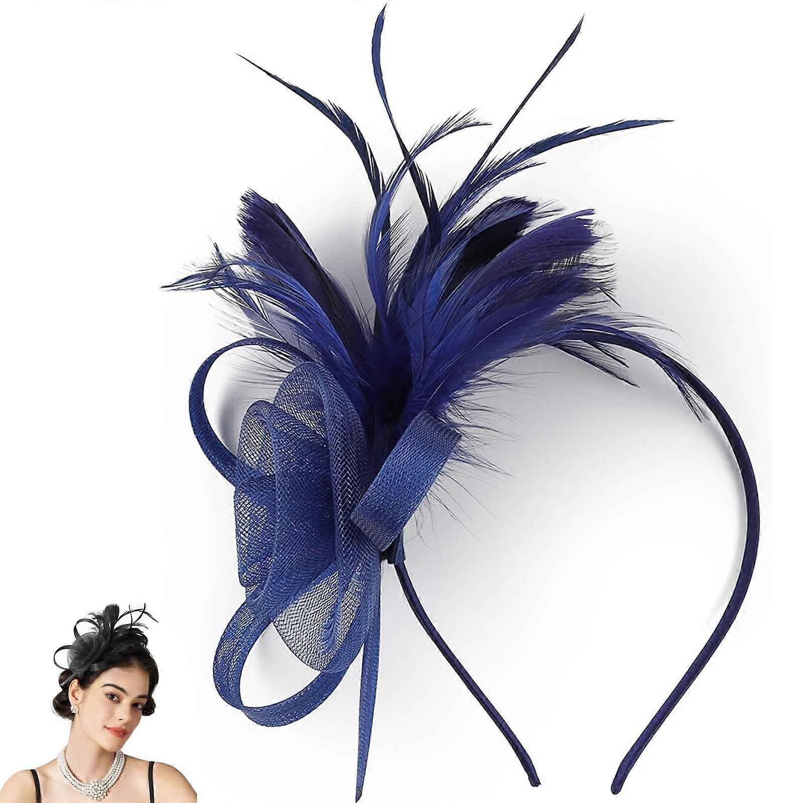 Women'S Fascinators Hats Fascinators, Women Tea Party Cocktail Wedding Headwear, Clip Tea Party Headwear for Women
