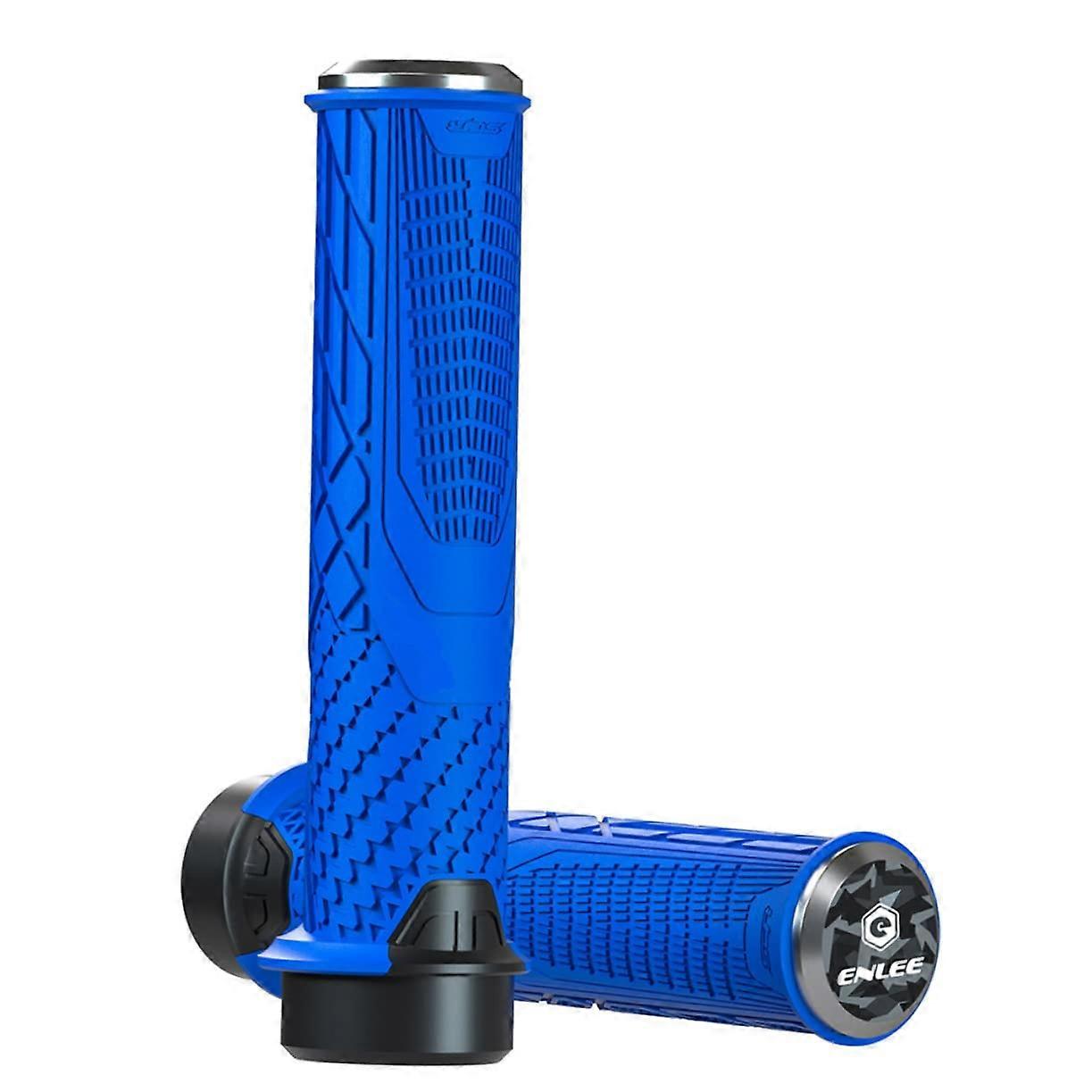 padded bicycle handlebar cover rubber blue