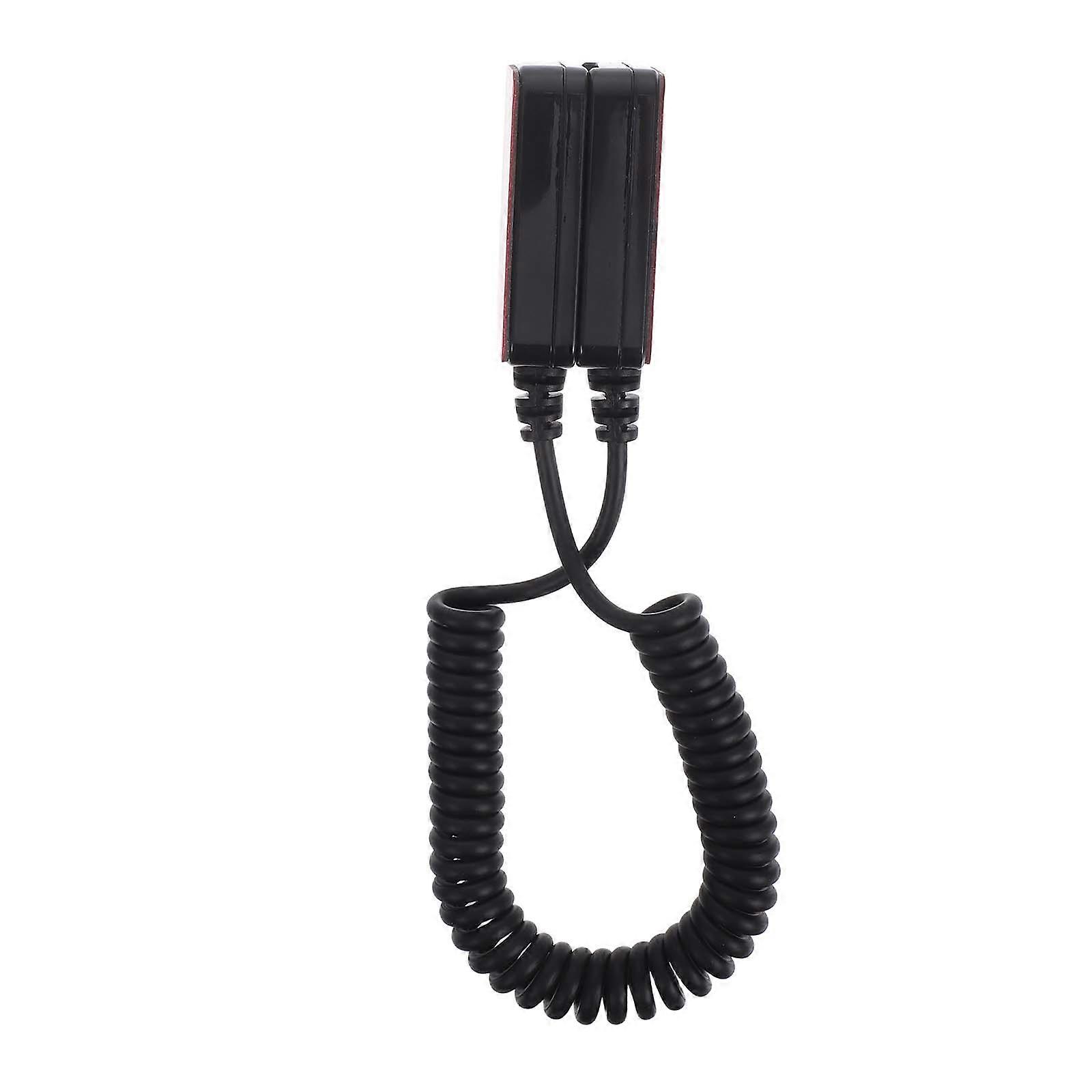 Magnetic Remote Control Holder For Universal Users With Retractable Tether For Home And Office Use 1Set