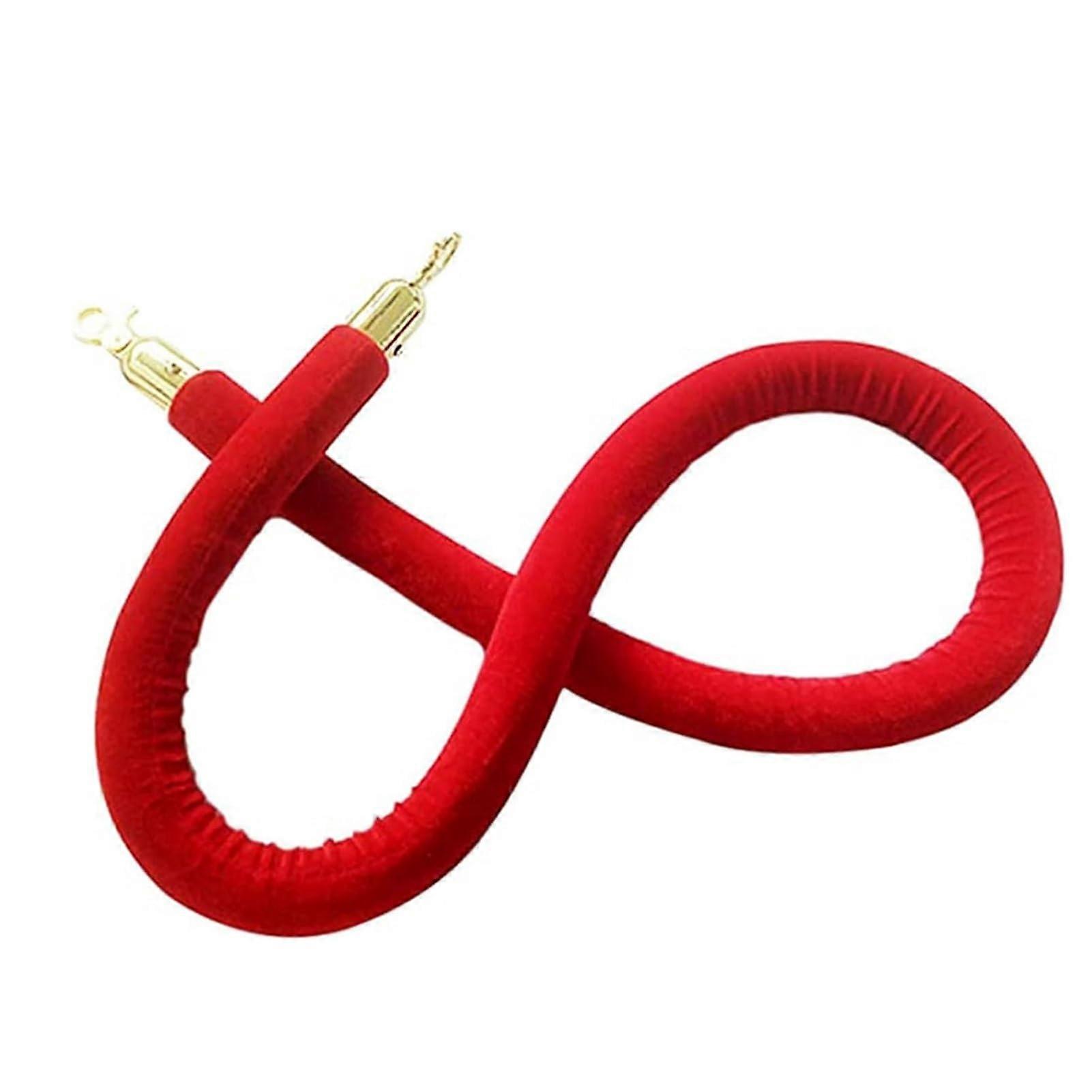velvet barrier rope, izable, 2.2 m, crowd control, barriers for party decorations