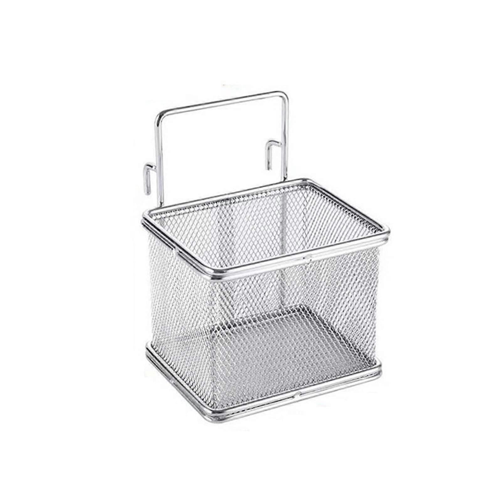 Fryer Basket Skimmer Spoon 304 Stainless Steel Square Colander Noodle Dumpling Strainer Filter Oil Leak Screen