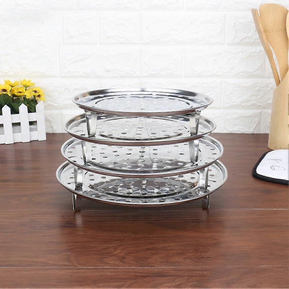 Steam accessories made of stainless steel with removable feet for various types of cookware (20 cm)