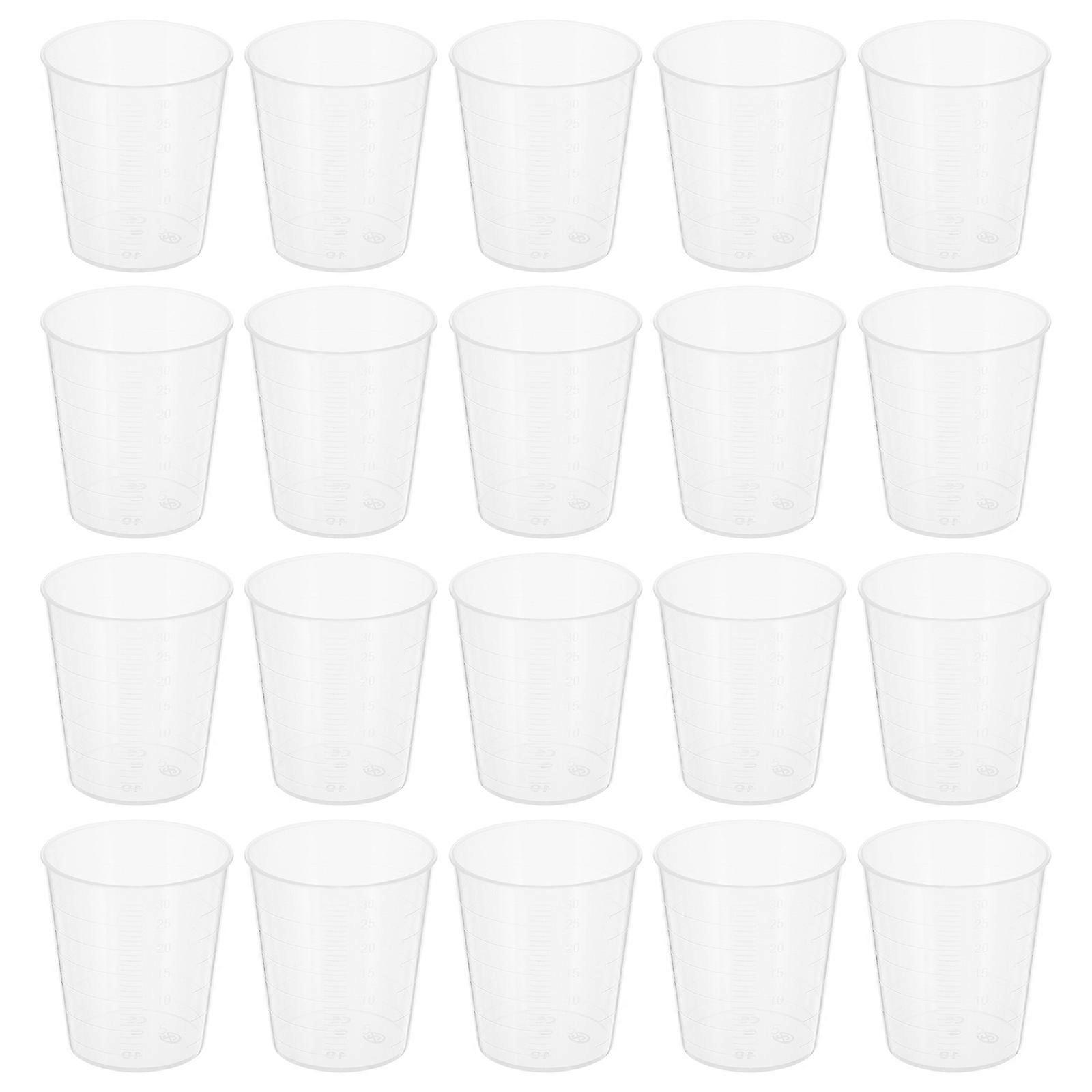 Misurini in resina e vernice, plastica con segni di scala stampati