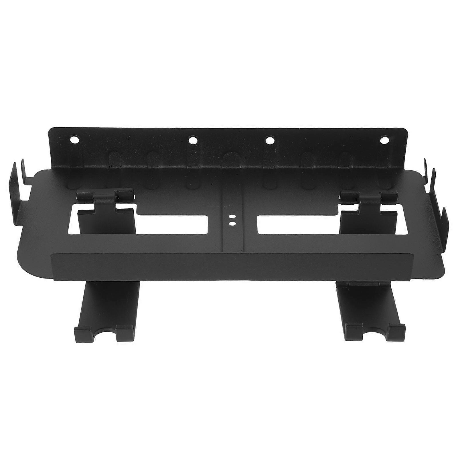 Controller Wall Bracket Game Console Mount Wall For Gaming Room Setup Black 28.50X14.40X4.50CM Storage 1Set