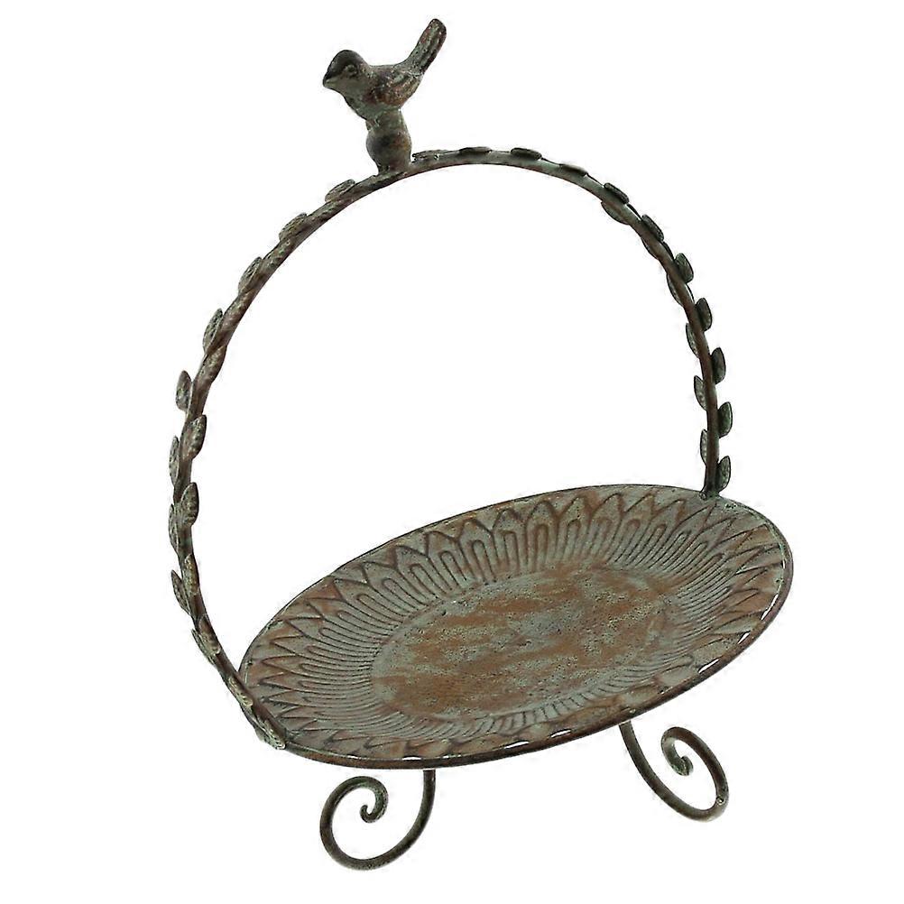 Decorative Food Tray Dark Green Rectangular For Desktop Use 31x21cm 1Pc