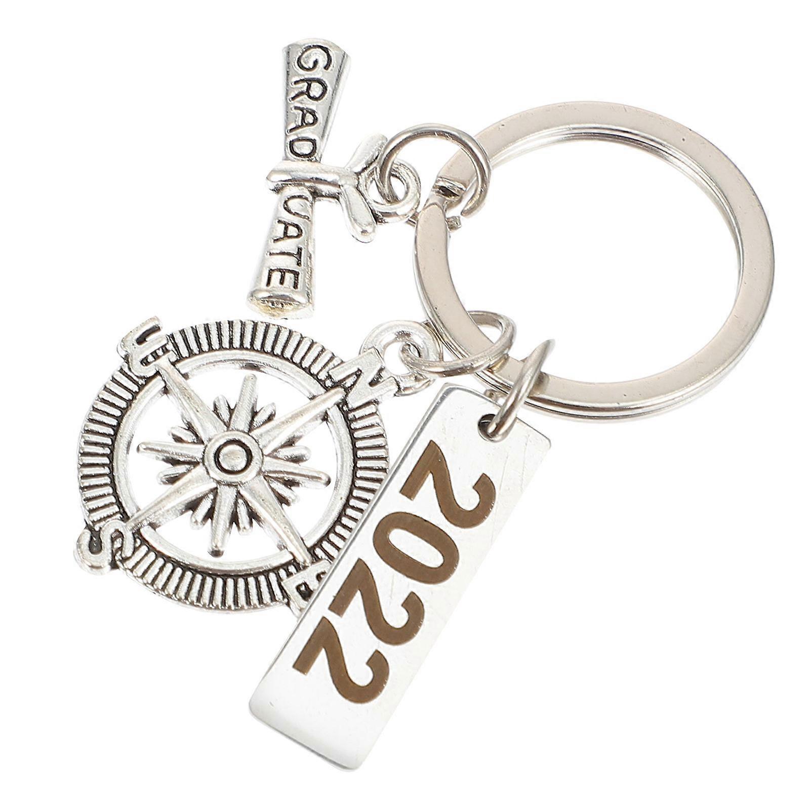 Retro Key Chain Accessory Graduation Season Pendant Style Backpacks Decorative 1Set