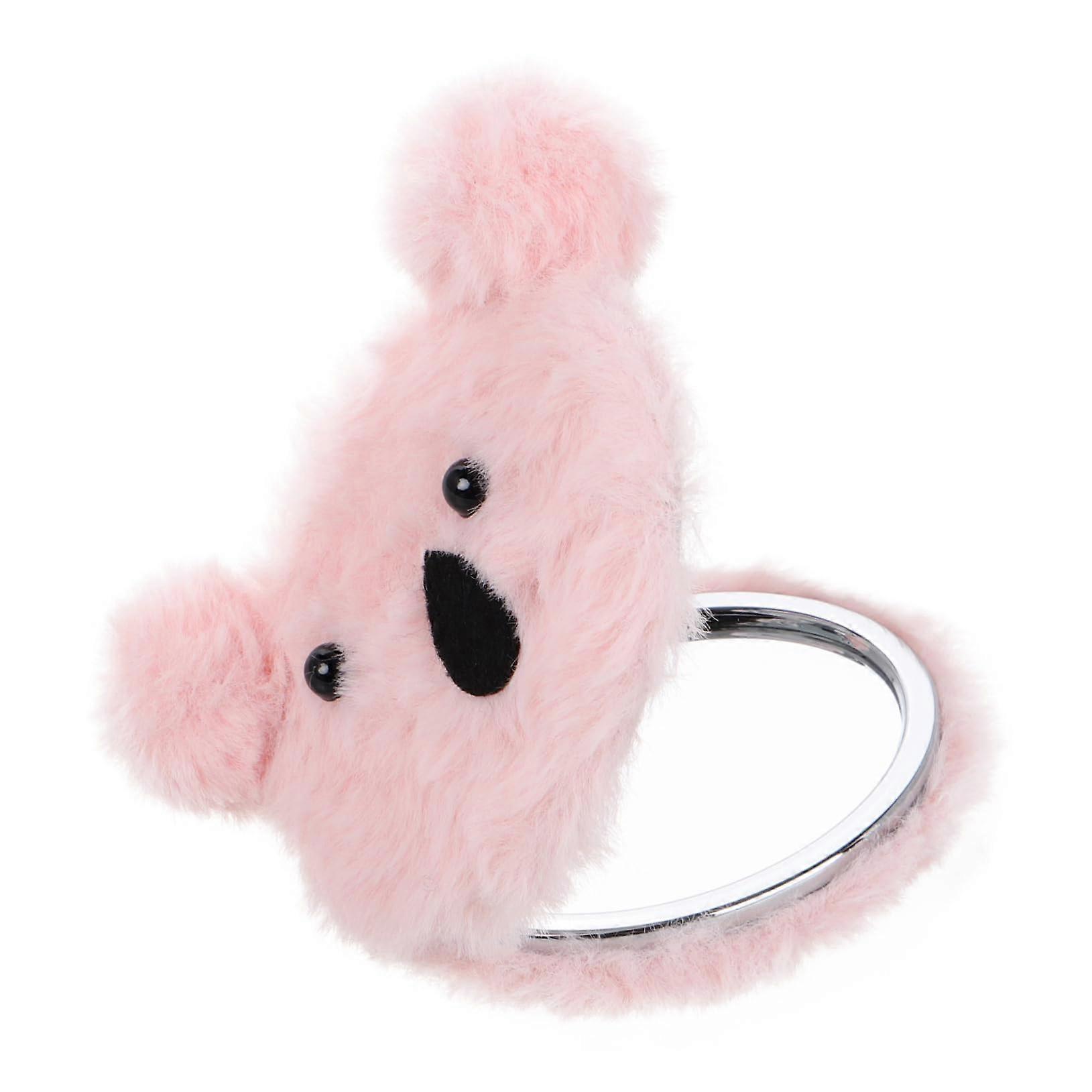 Cute Handbag Mirror – Portable Mini Makeup Mirror with LED Light, Compact Design for Travel and Everyday Use