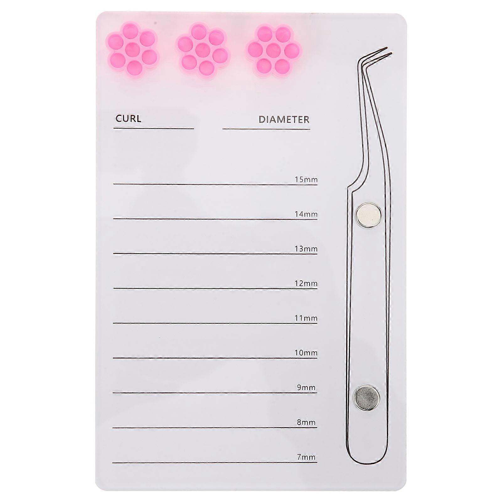 Eyelash Extension Tool Lash Tray Organizer For Eyelash Application Process 1Set