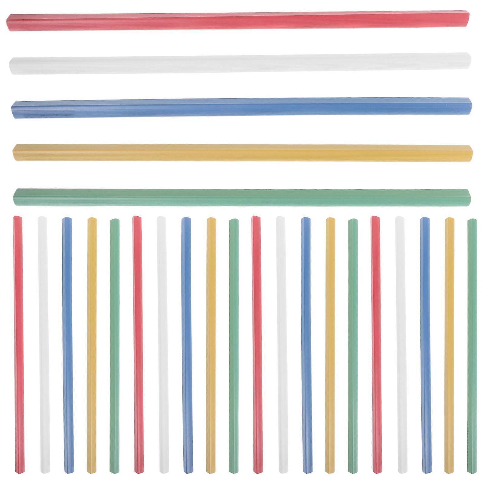 Pull Rod Clips File Binding Adjustable Capacity Easy Reassembly For Project Presentations Home Use 25Pcs