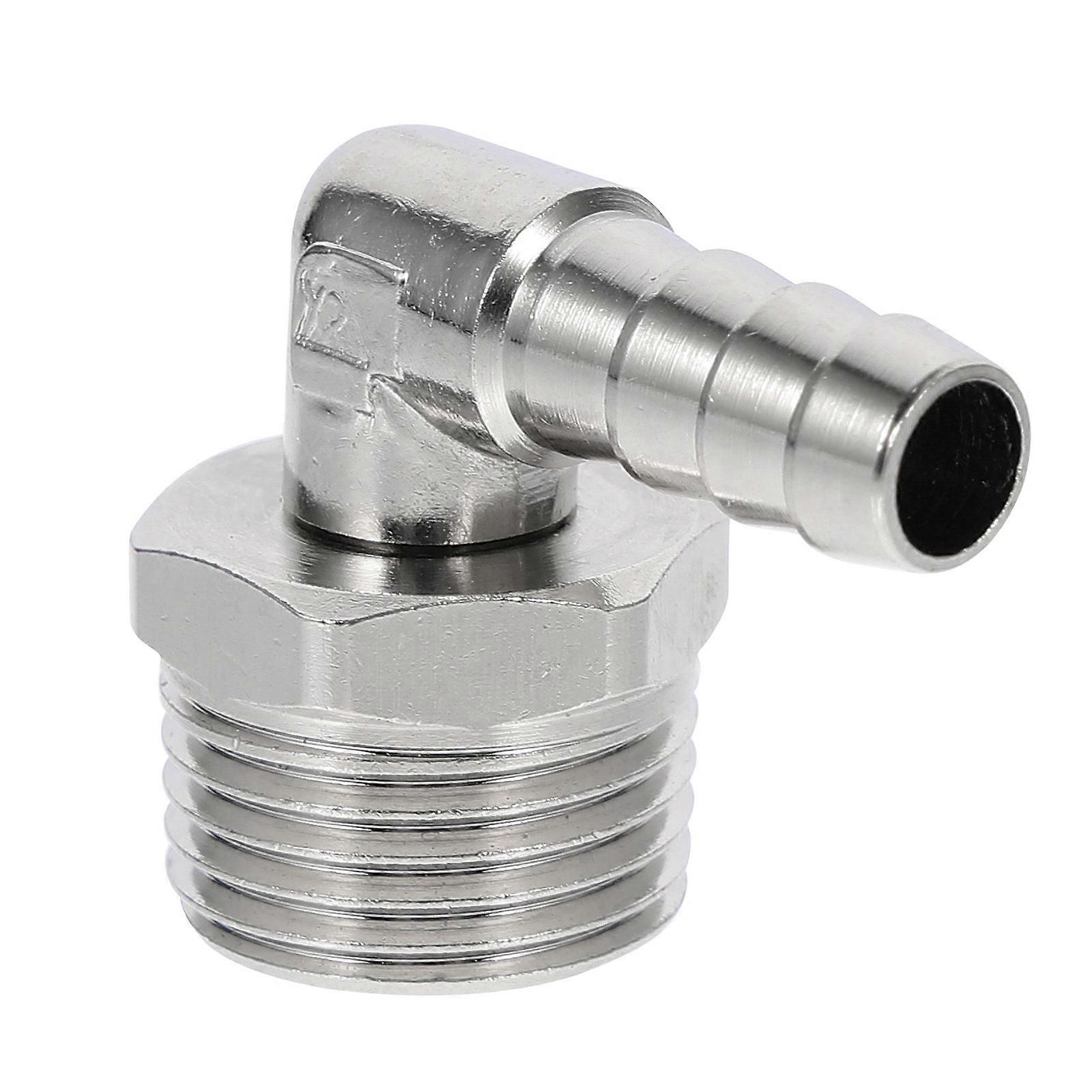 Air Compressor Parts Air Hose Fittings Garden Work Corrosion Resistance Elbow Design 1Pack