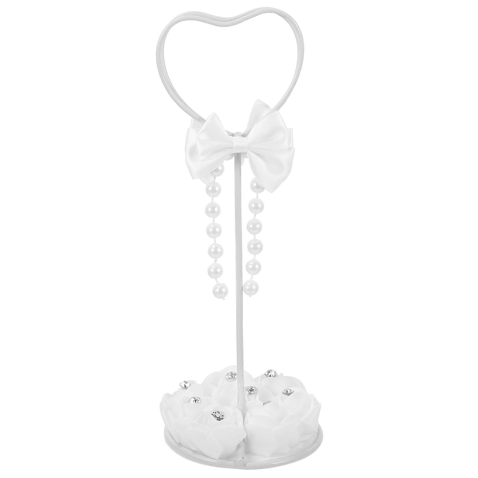 Card Holders Stands Table Photo Holders Elegant Style For Event Organizers White 22x8cm 1Set