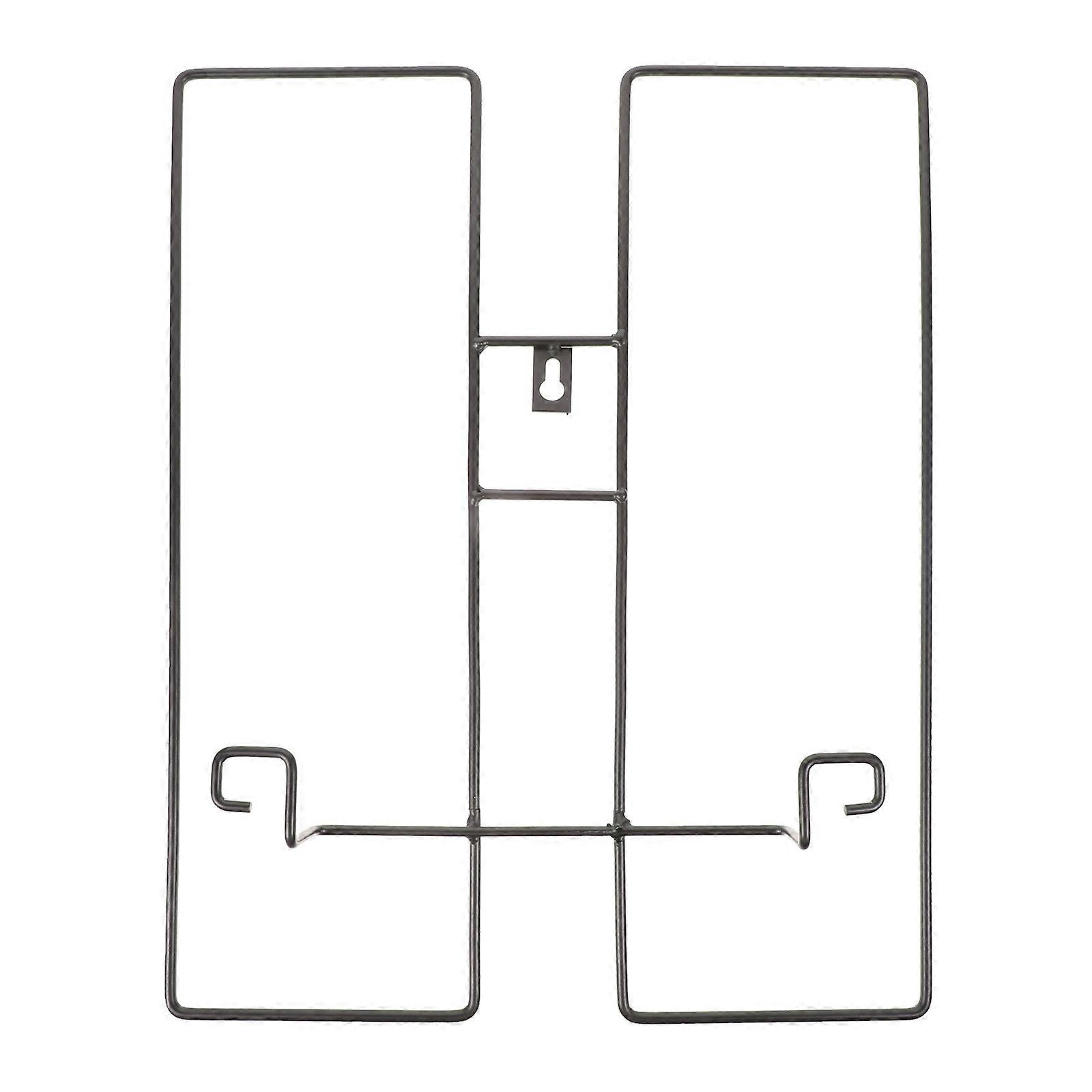 Sturdy Display Easel Art Iron Plate Stand Houseowners 15.2X11.6X2.0in 1Set