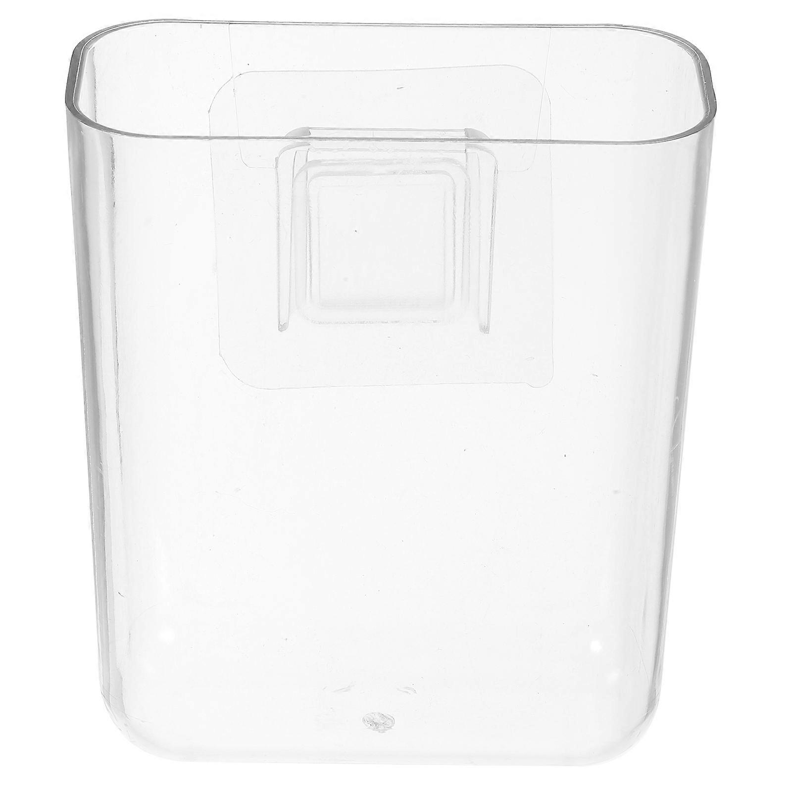 Pencil Organizer Wall Mountable Cylindrical Plastic Simple Design For Students 1Pcs