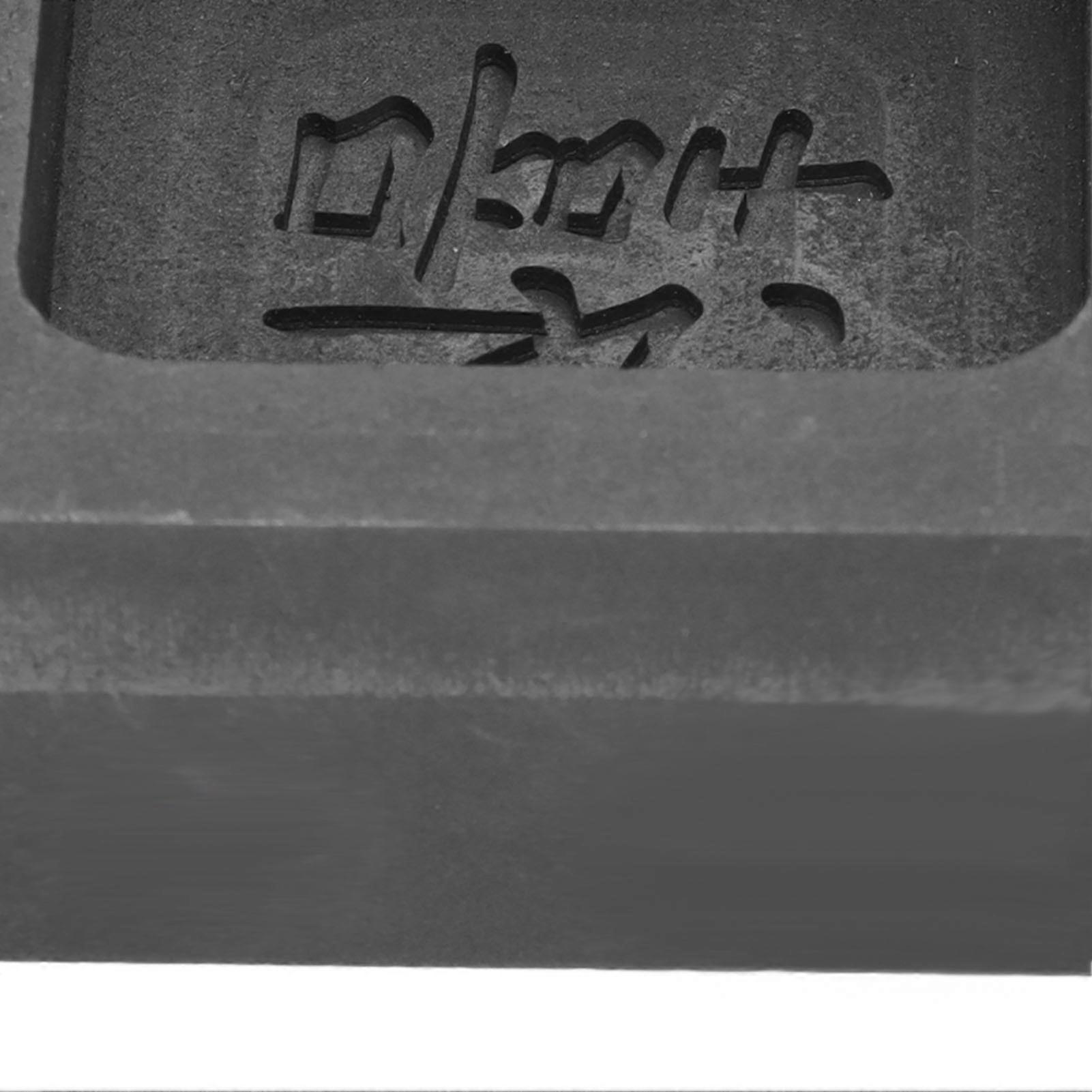 Graphite casting mold, thermal stability, gold and silver casting mold for Chinese character D