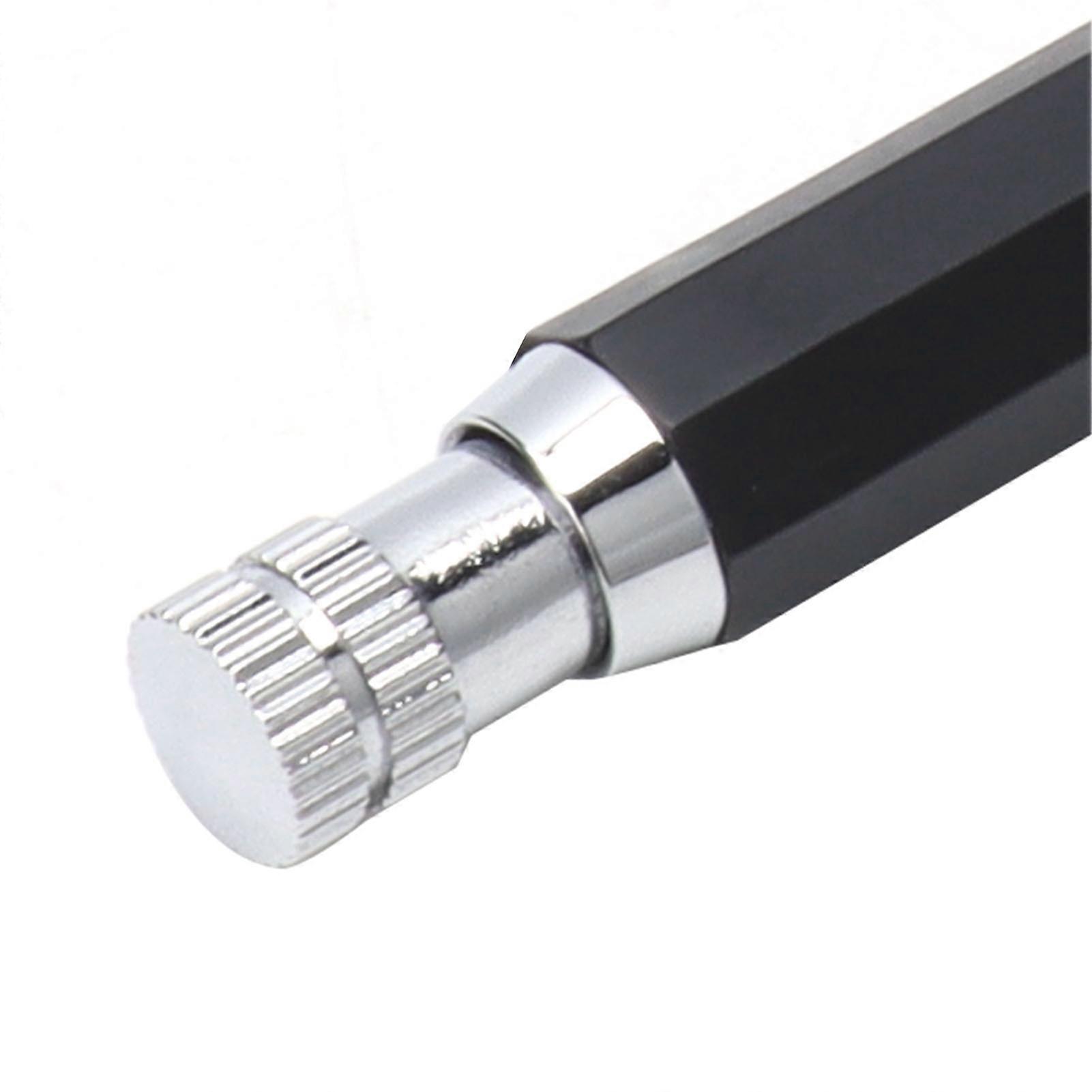 Αυτόματο μολύβι από ανοξείδωτο χάλυβα, ανταλλακτικό 5.6mm, φορητό μηχανικό στυλό για ζωγραφική γκράφιτι