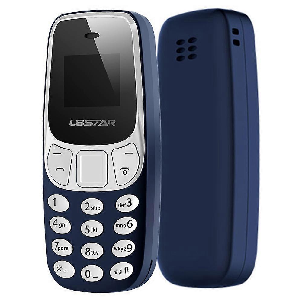 L8STAR BM10デュアルSIM Bluetooth対応ミニバー電話2G GSM 0.66インチスクリーン携帯電話