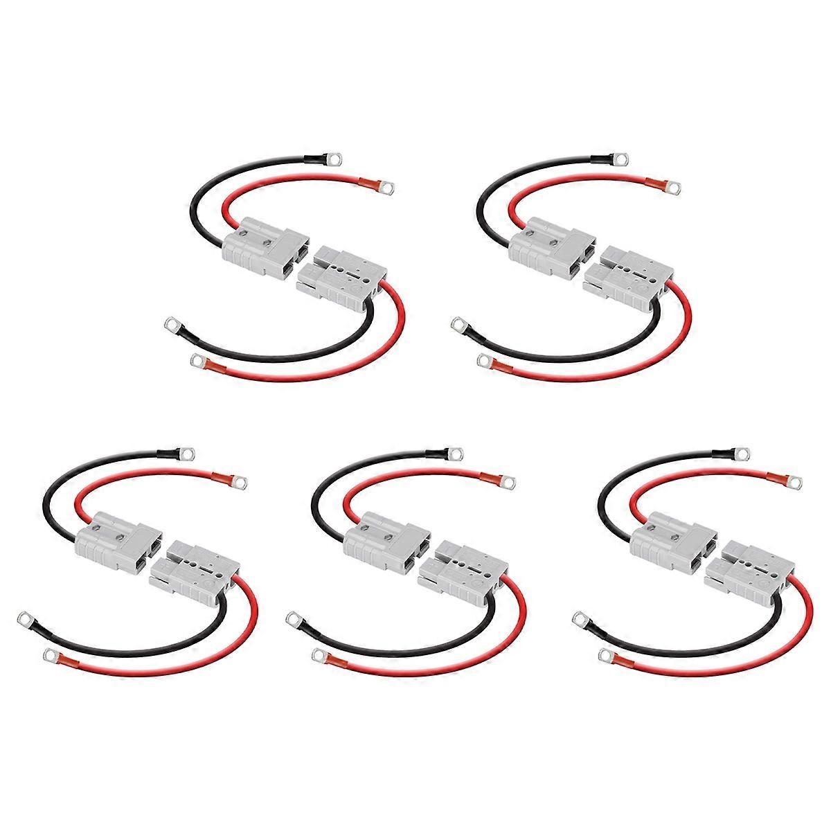 Anderson Connector 50A Kit Anderson Plug 8 Guage 30cm