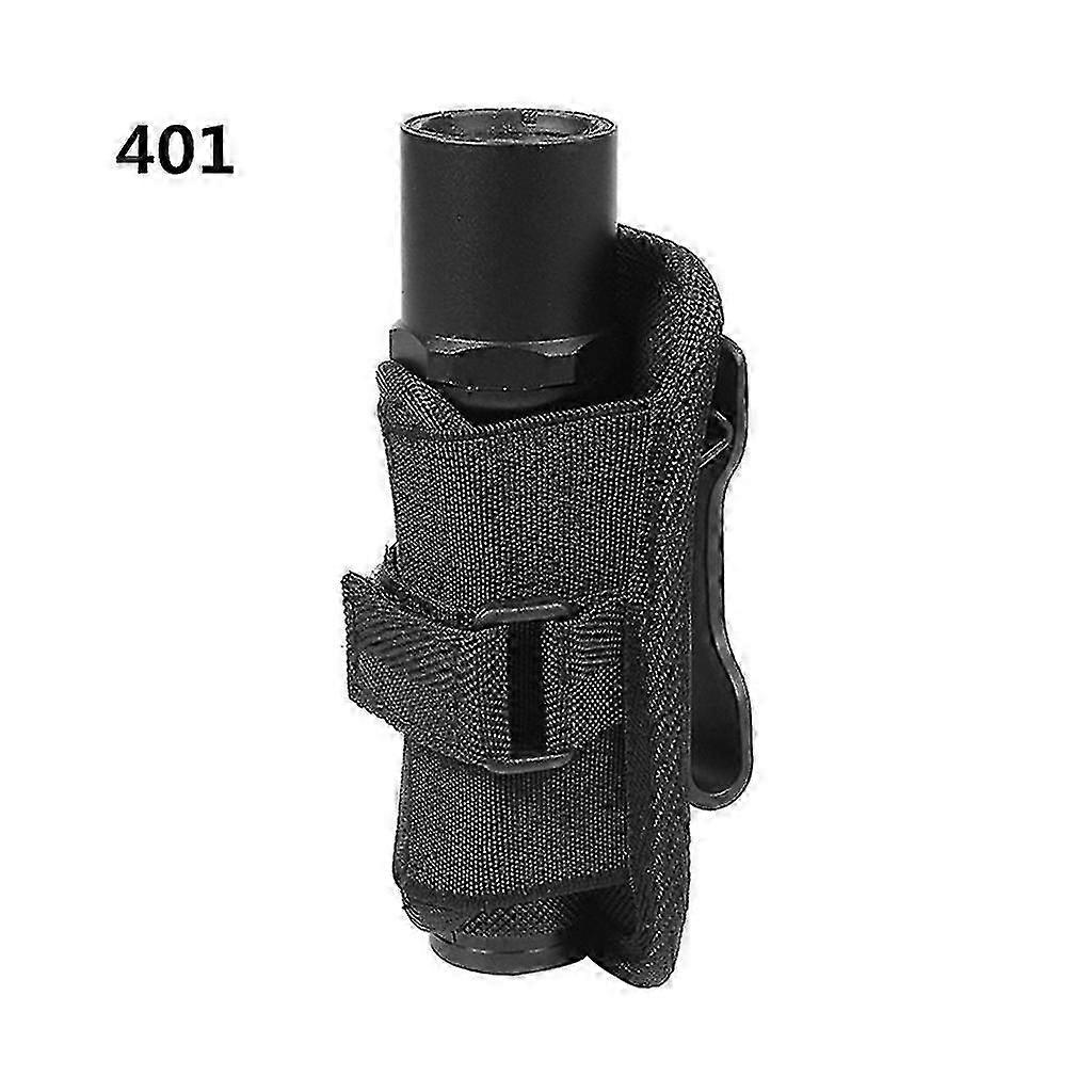 Rotatable Flashlight Holder Pouch with Belt Clip for LED Torches