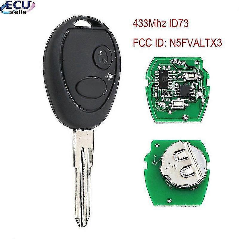 2b Remote Key 433mhz Id73 compatible Land Rover Discovery 1999-2004 Fcc Id: N5fvaltx3_(GET IT)