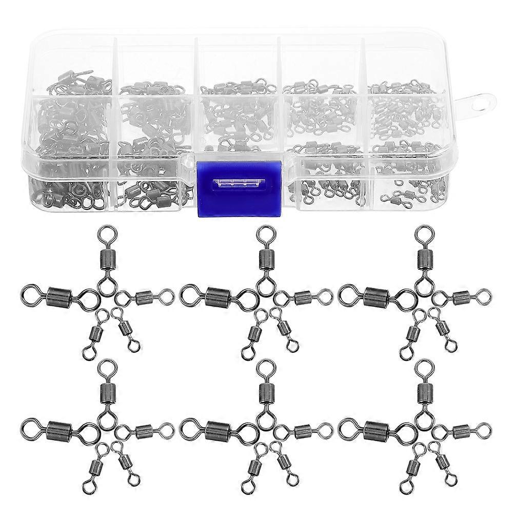 Here's a refined product description for your **210pcs Fishing Swivel Connectors Set**:
**210pcs Fishing Swivel Connectors Set – High Strength