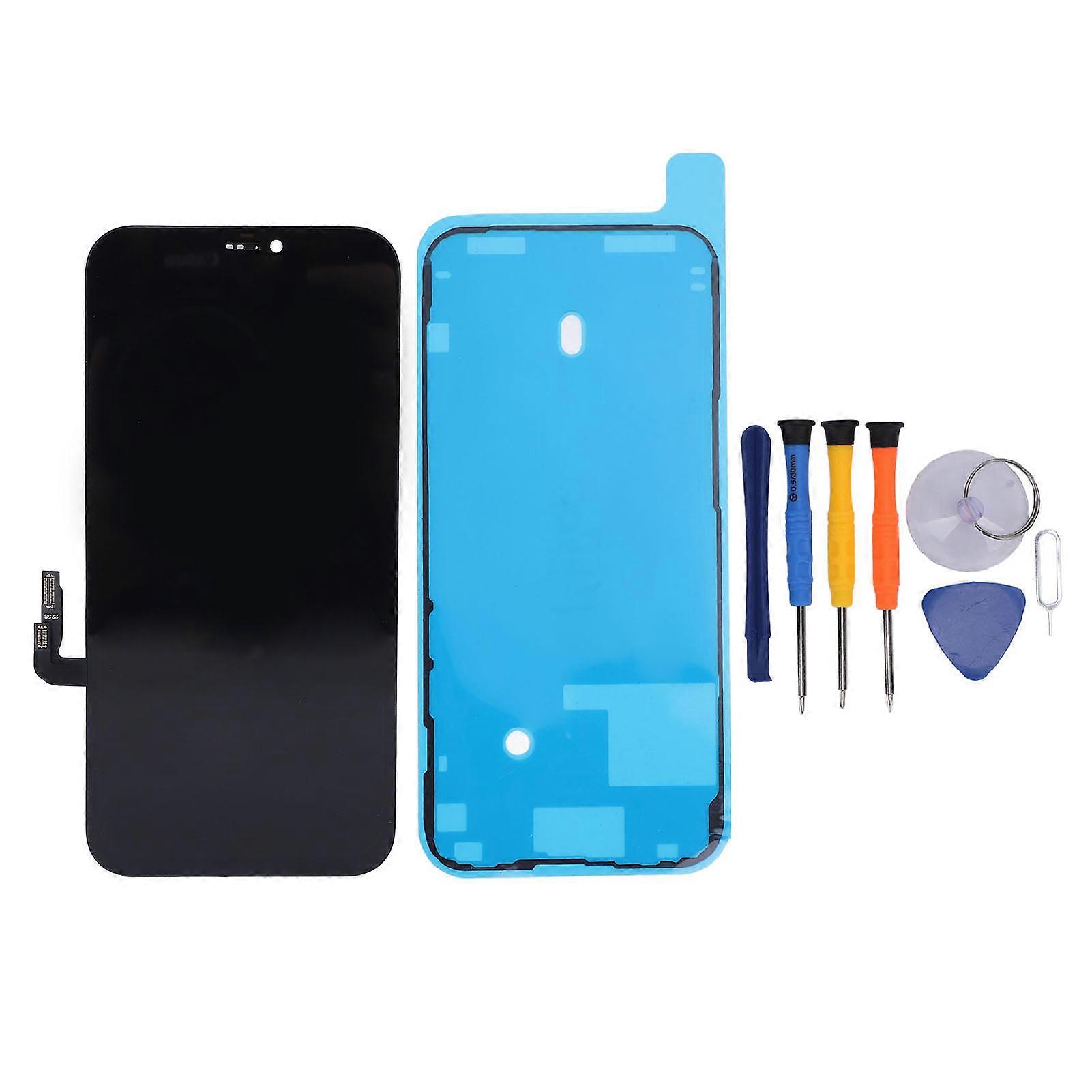 6.1in Screen Replacement FHD OLED 3D Display Touch Digitizer Assembly for A2172 A2402 A2404, Water Resistant Adhesive Easy Repair