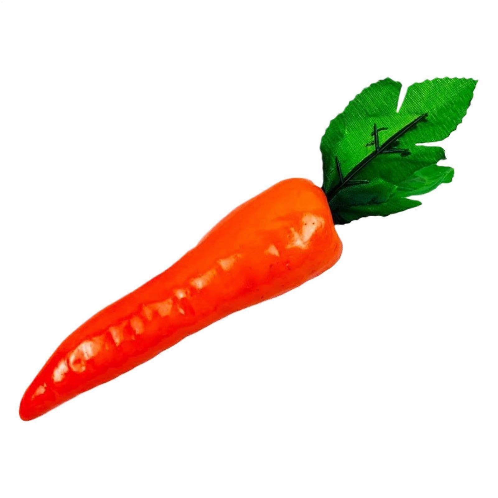 Artificial carrots and carrot decorations Simulated carrot ground decorations