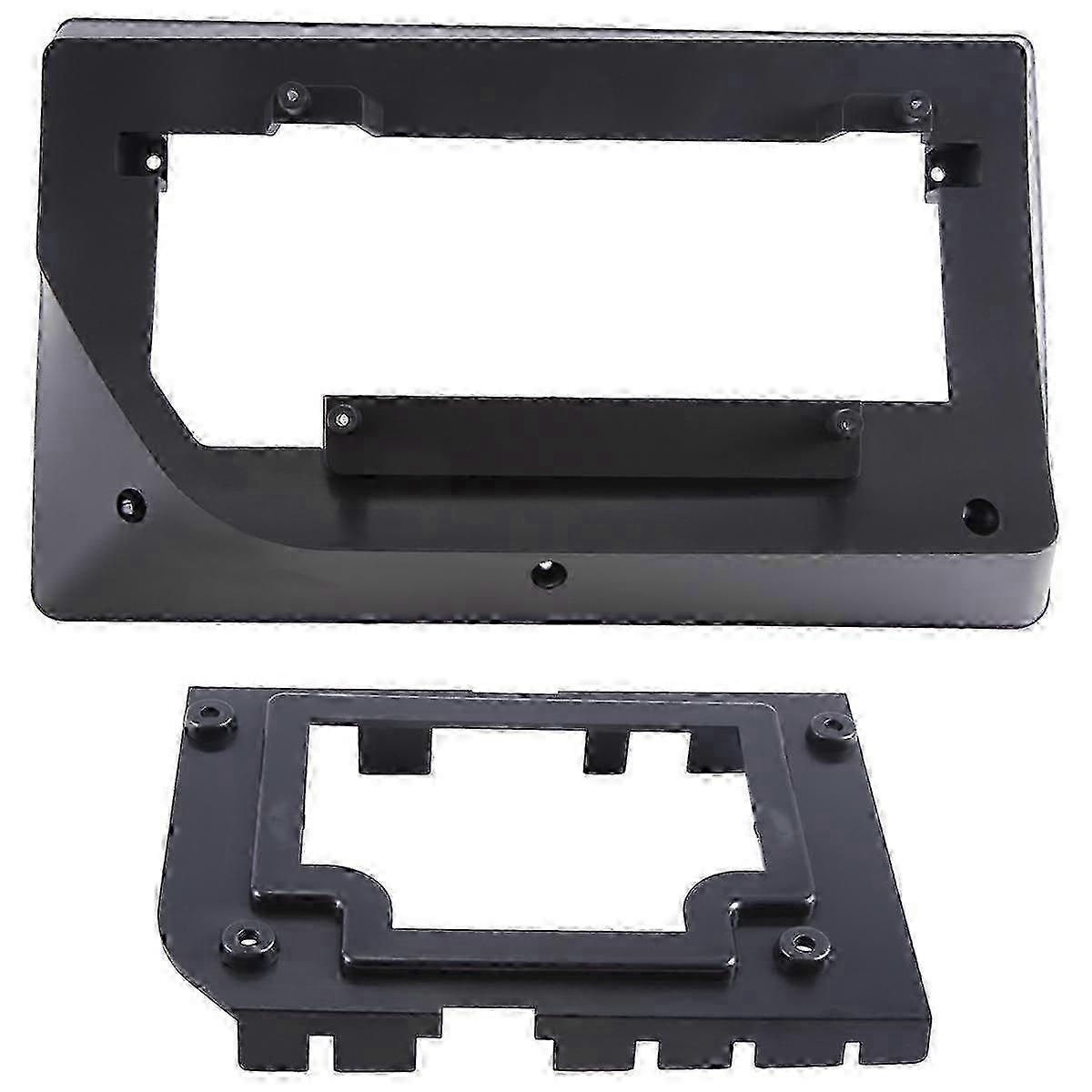 Car Radio Fascias Frame for Suitable Brand 2007-2019 10 Inch 2DIN Stereo Panel Adapter Mount Kit