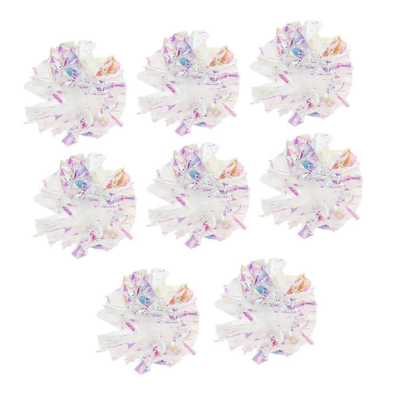 8piece cat rattle made of paper interactive cat toy interactive cat plaything cat indoor cats cat ball crinkly crinkle ball for cat plastic