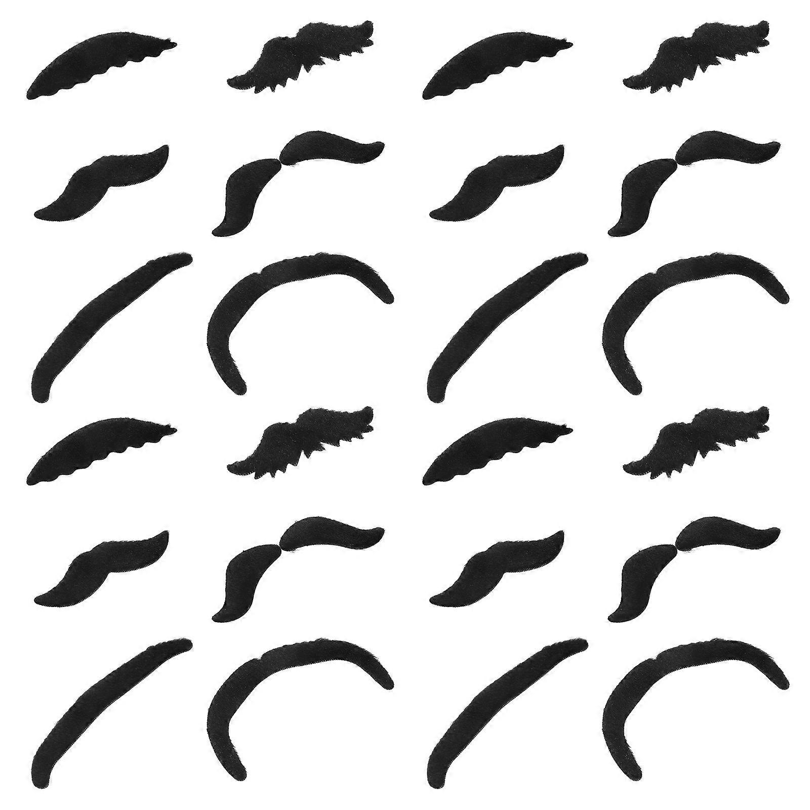 Beard Kit For Men Self Adhesive For Party Cosplay 24Pcs