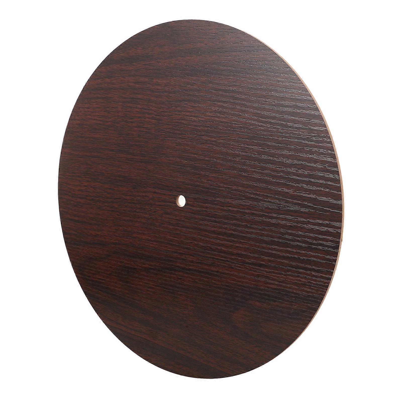 Wall Clock Dial Replacement Clock Part For Home Decoration Coffee Color 10 Inches 1Pcs