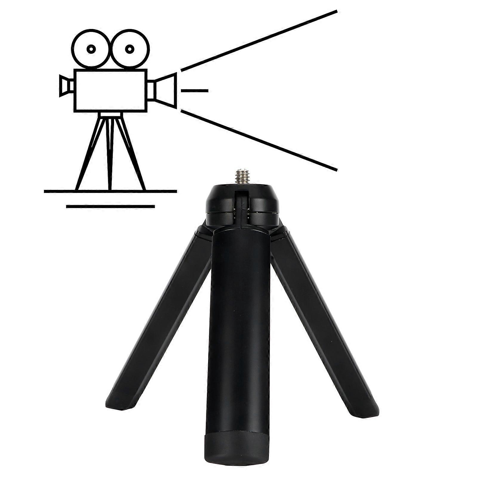 Extendable Mini Camera Tripod Lightweight Portable Vlog Travel Selfie Stick Handle Grip Desktop Webcam Tripod for 4
