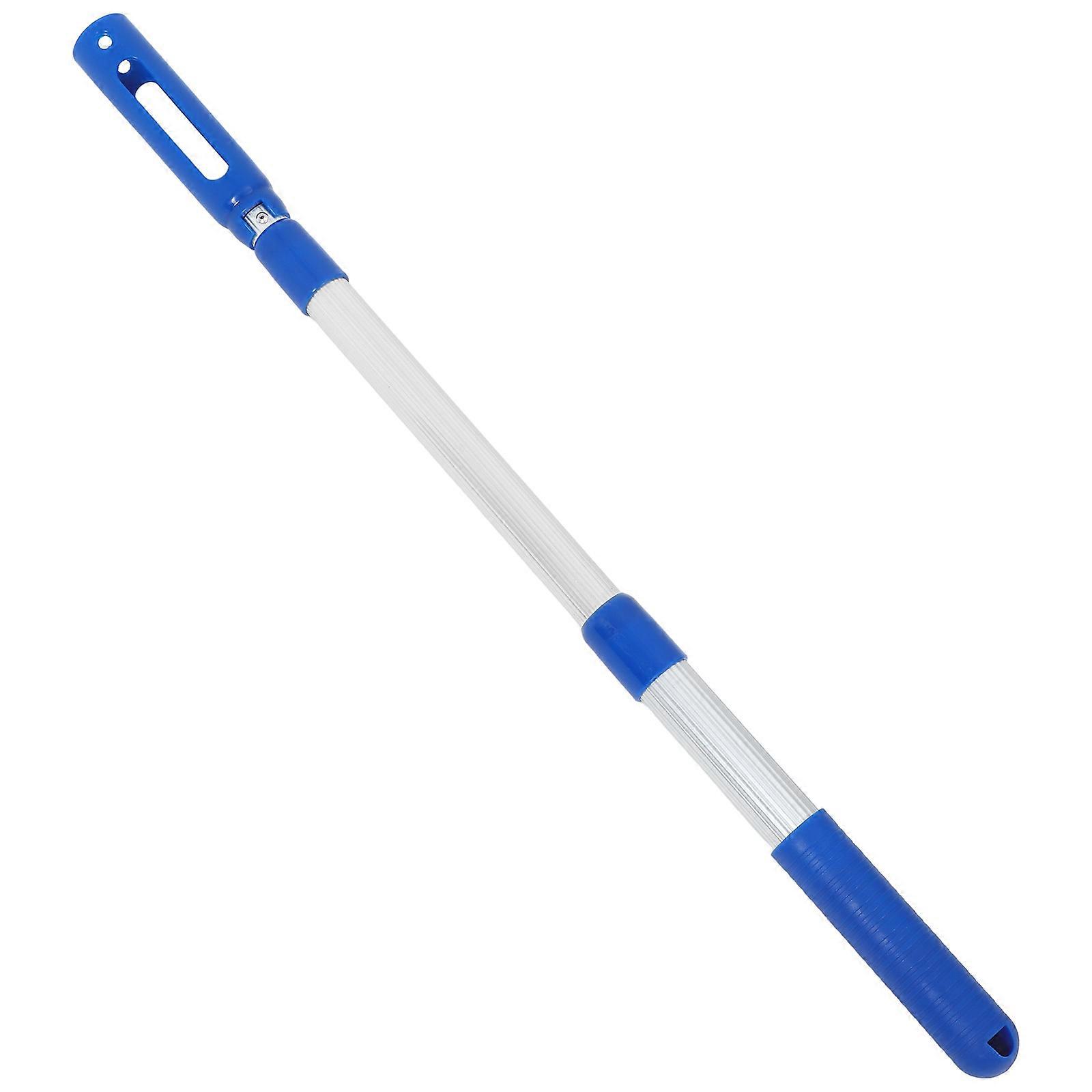 Adjustable Aluminum Pool Pole Extender for Complete Cleaning Coverage, Ergonomic Grip, Fits All Pool Types