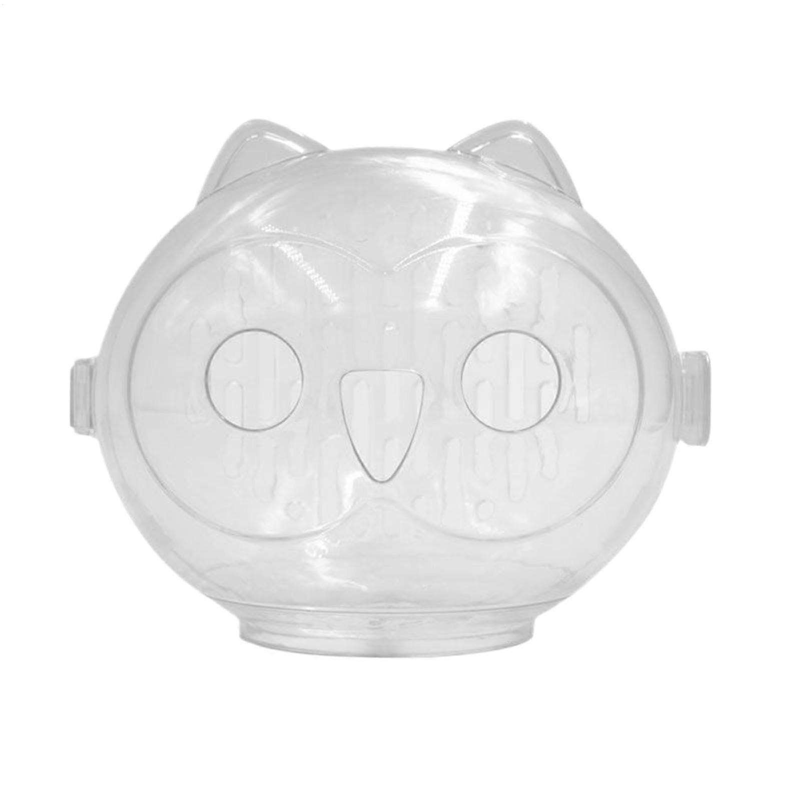 Cat head cover, breathable, transparent – multipurpose cat hood S.