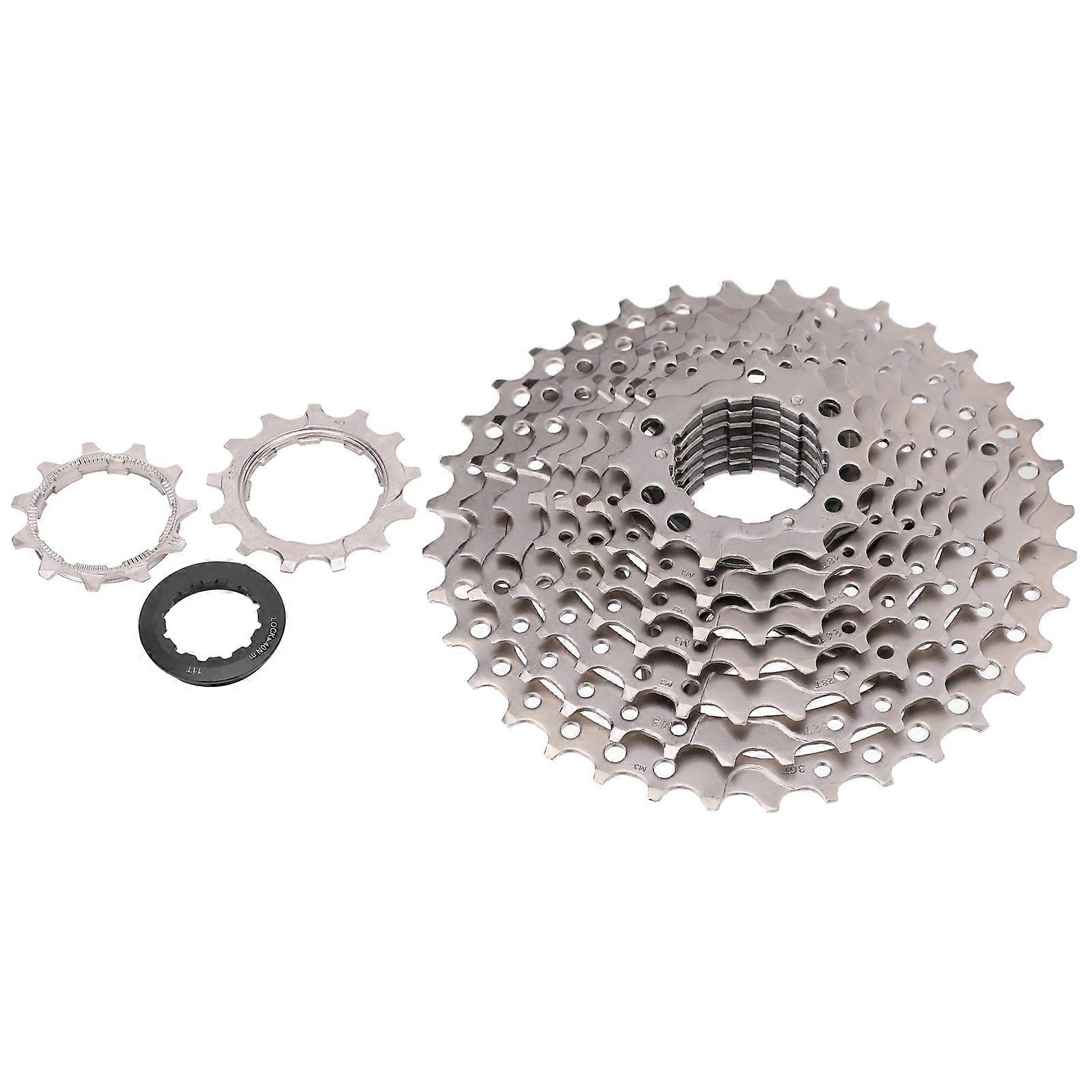 BOLANY Mountain Bike 9 vitesses Roue libre Vélo 11-36T Cassette Volant d’inertie
