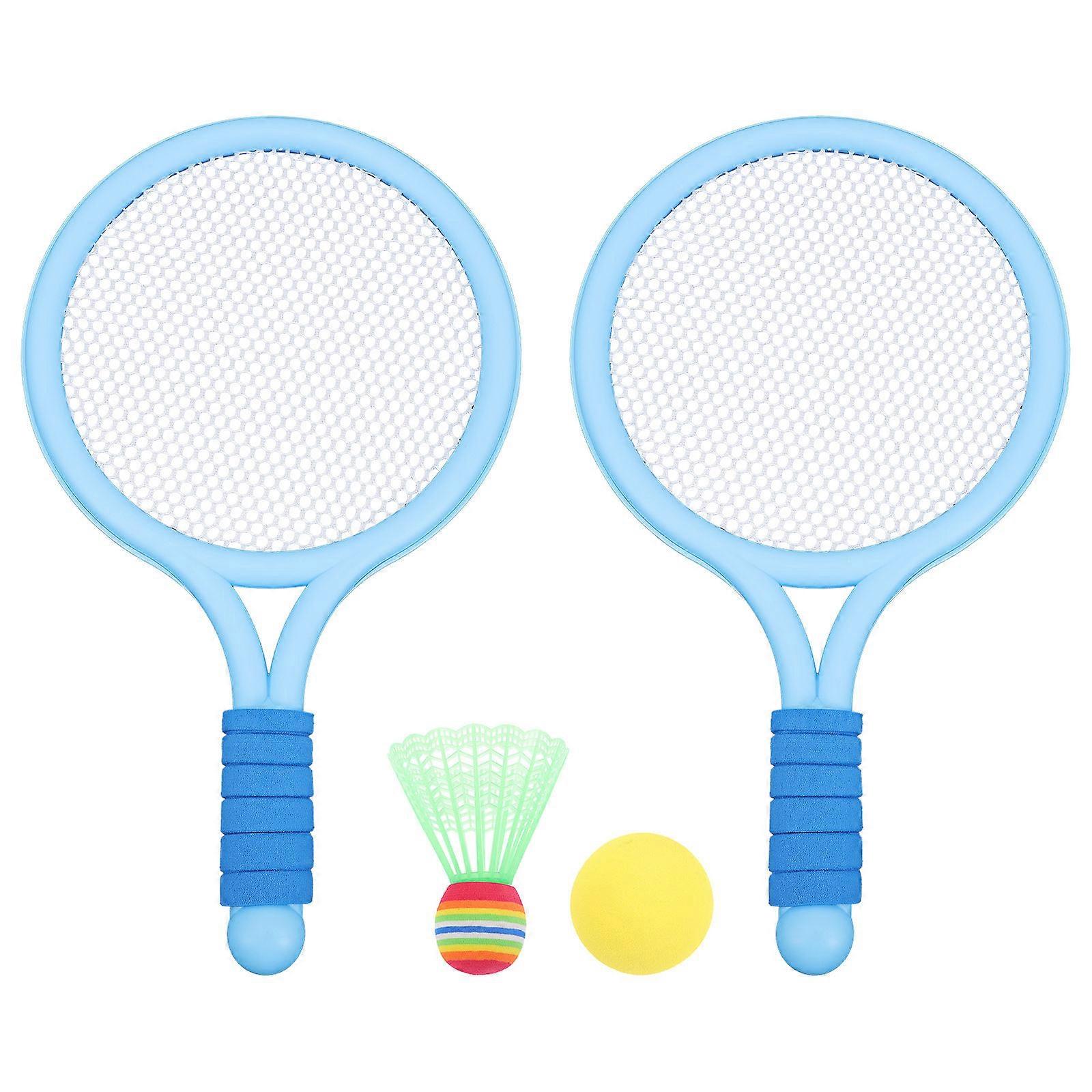Badminton Racket Set with Shuttlecocks for Indoor Outdoor Play Enhances Fitness and Coordination
